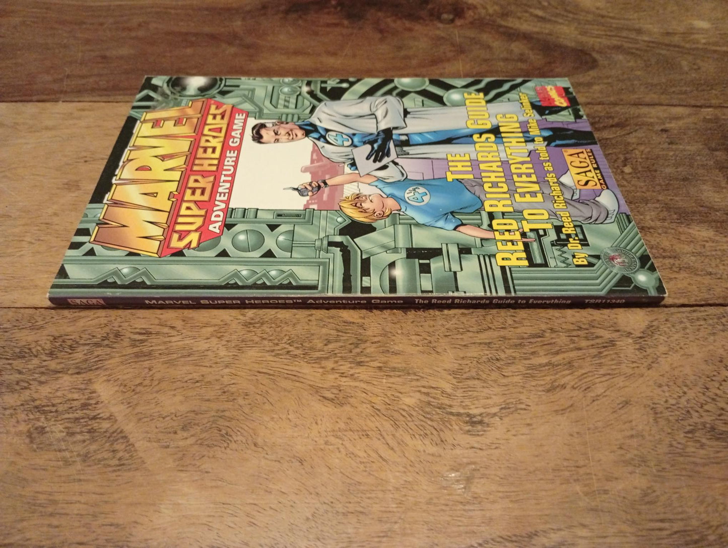 The Reed Richards Guide to Everything Marvel Super Heroes Adventure Game TSR 1999