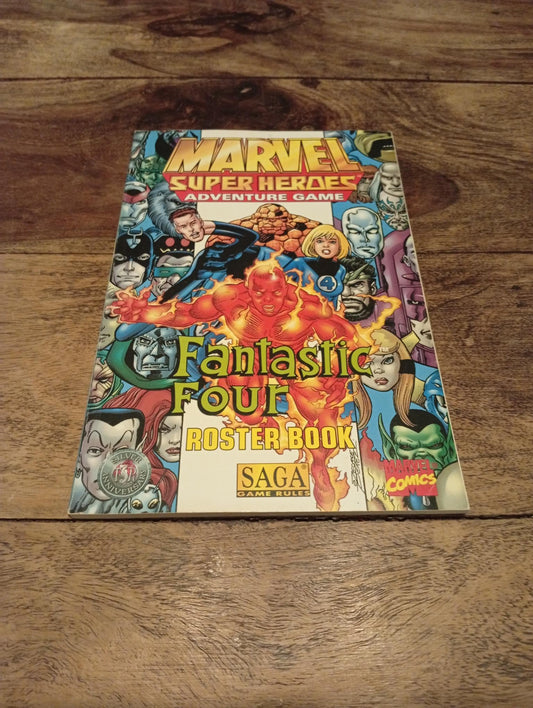 Fantastic Four Roster Book Marvel Super Heroes Adventure Game TSR 1999