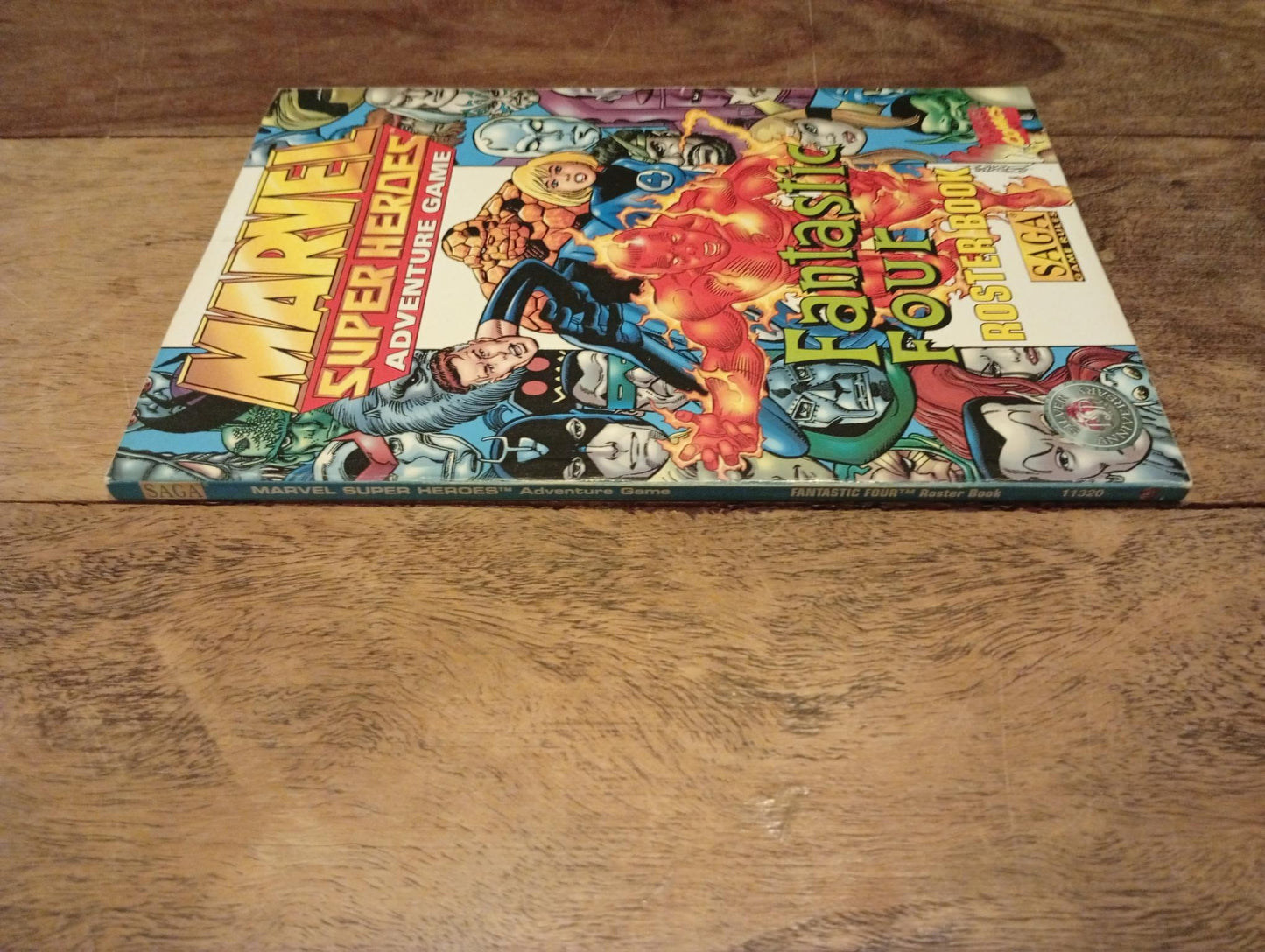 Fantastic Four Roster Book Marvel Super Heroes Adventure Game TSR 1999