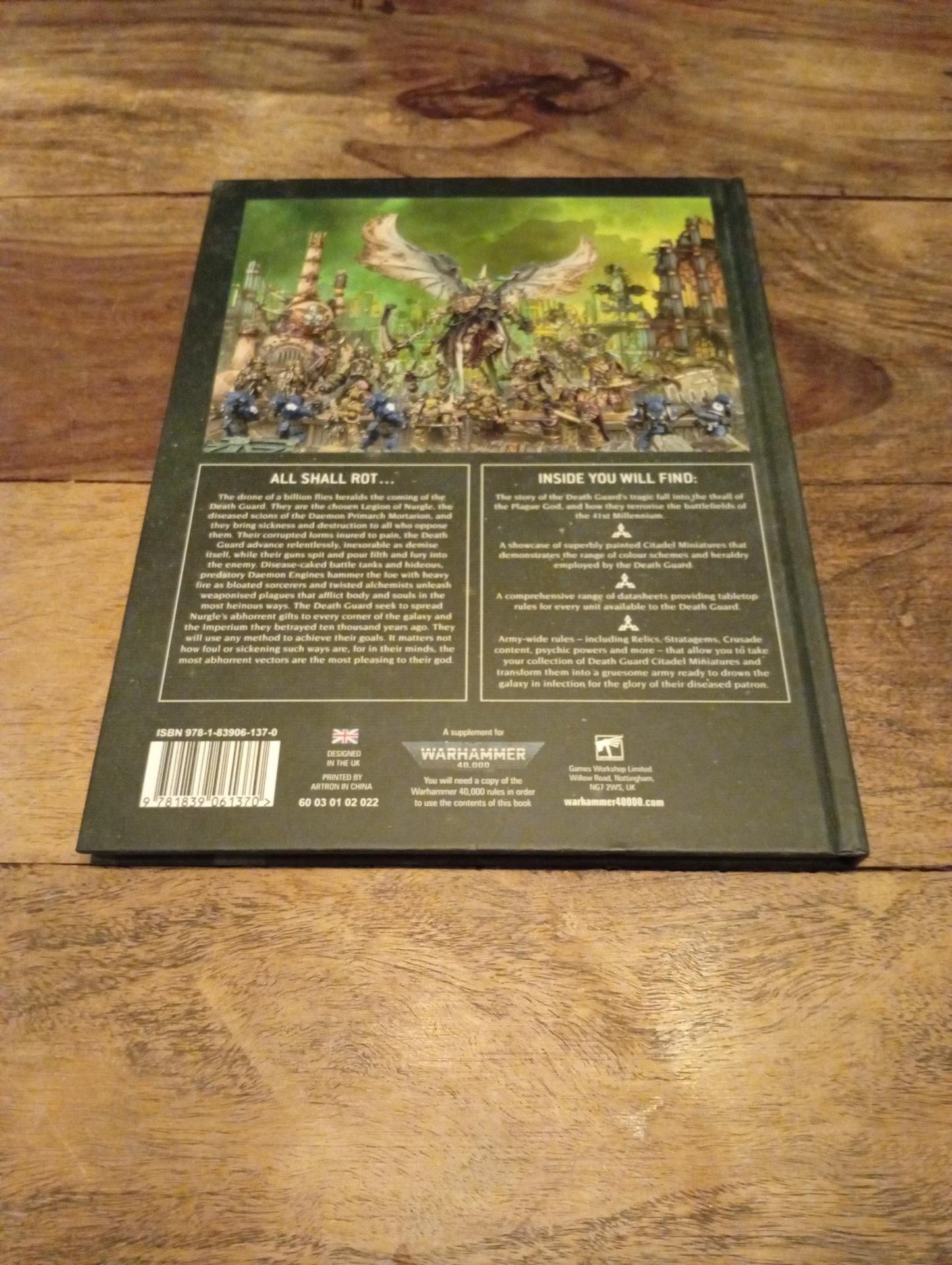 Warhammer 40k Death Guard Codex 9th Ed. Games workshop 2021