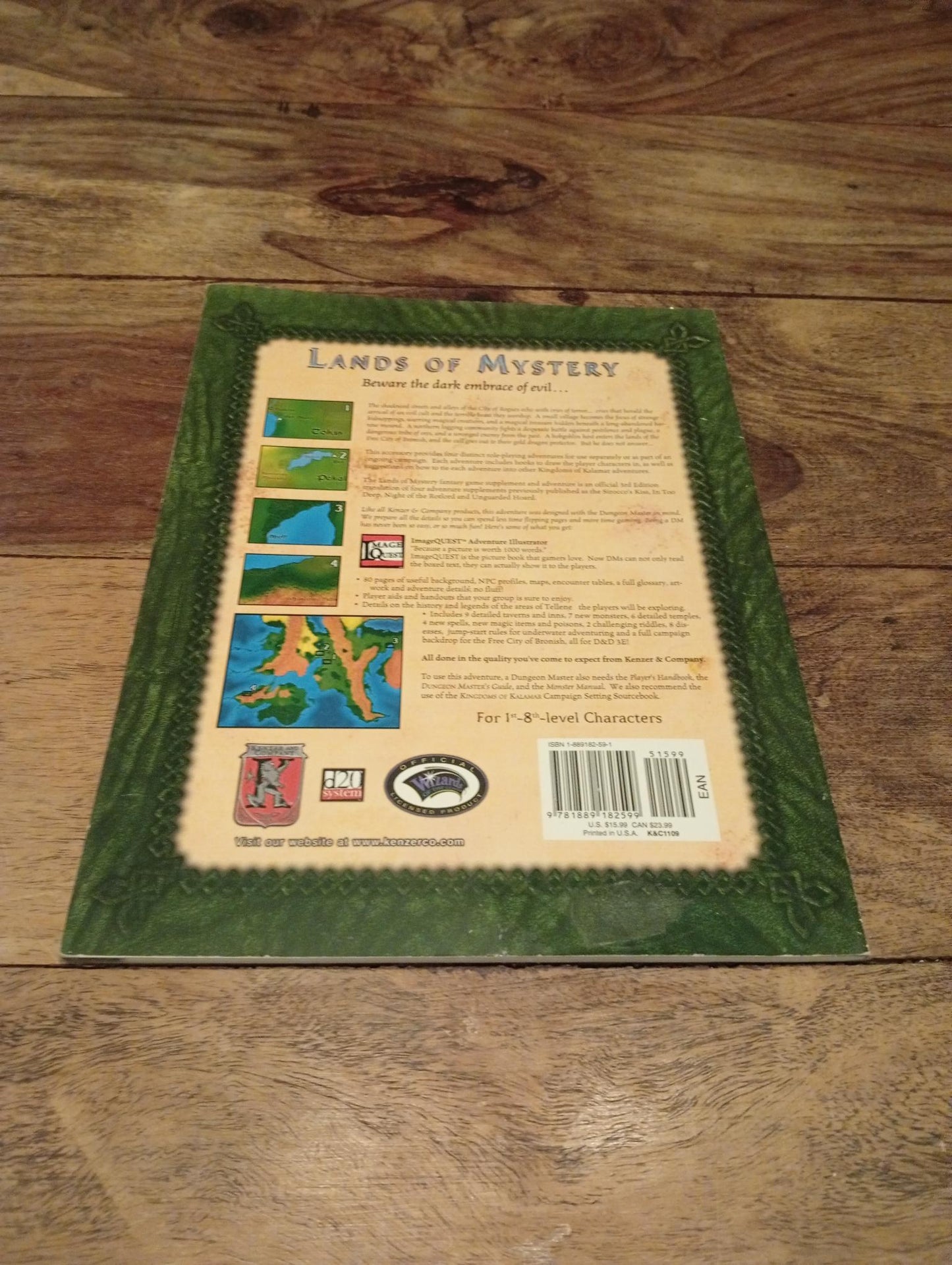 Kingdoms of Kalamar Lands of Mystery Dungeons & Dragons 2002