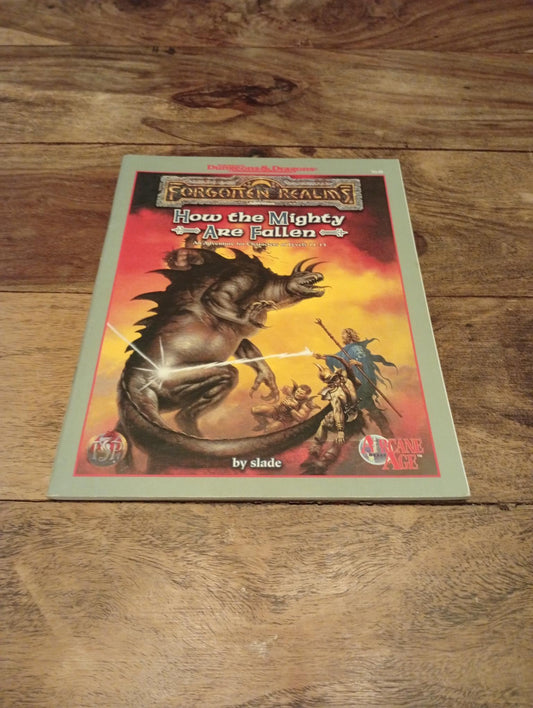 Forgotten Realms How the Mighty Are Fallen TSR 9540 AD&D 1996