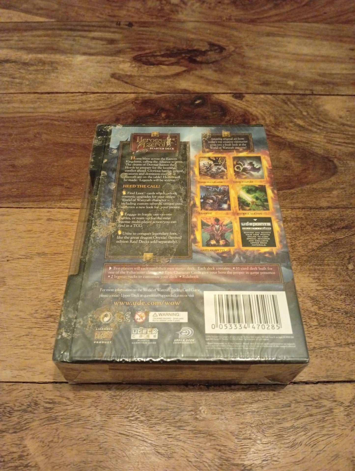 World of Warcraft Heroes of Azeroth Starter Deck Brand New