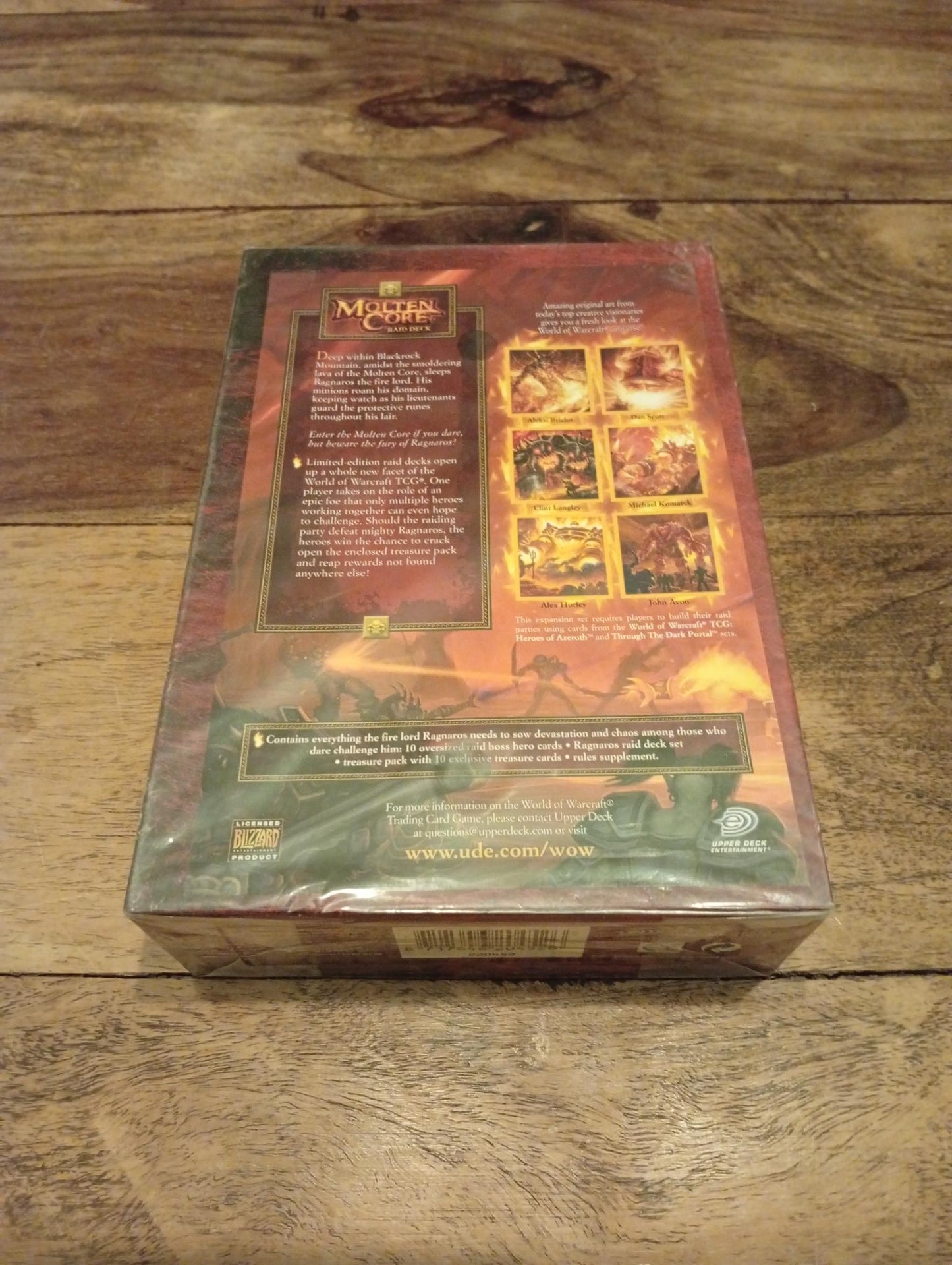 World of Warcraft TCG Molten Core Raid Deck Brand New