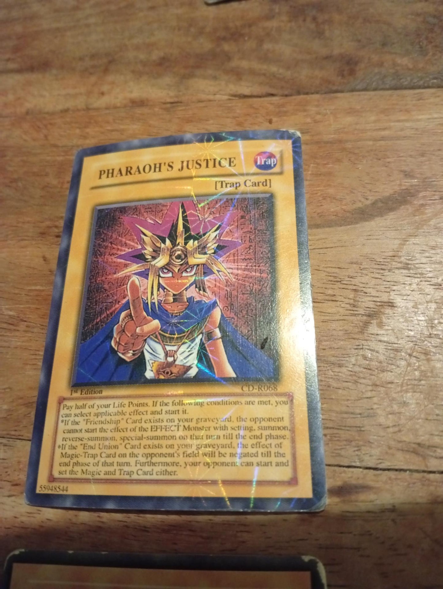 Yu-Gi-Oh! Pharaoh's Justice CD-R068