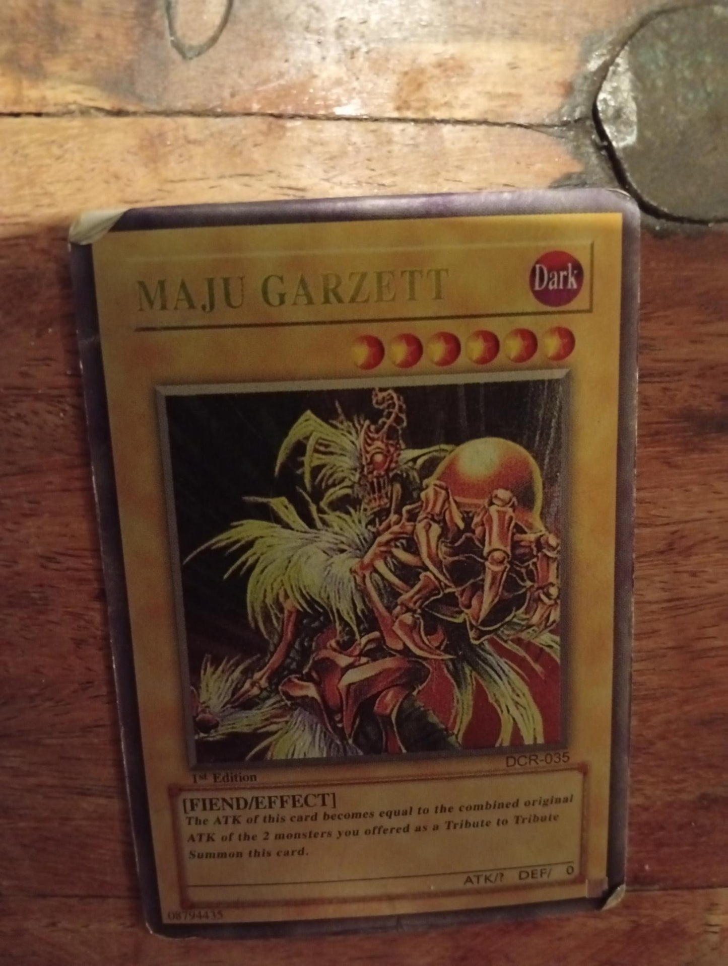 Yu-Gi-Oh! Maju Garzett DCR-035