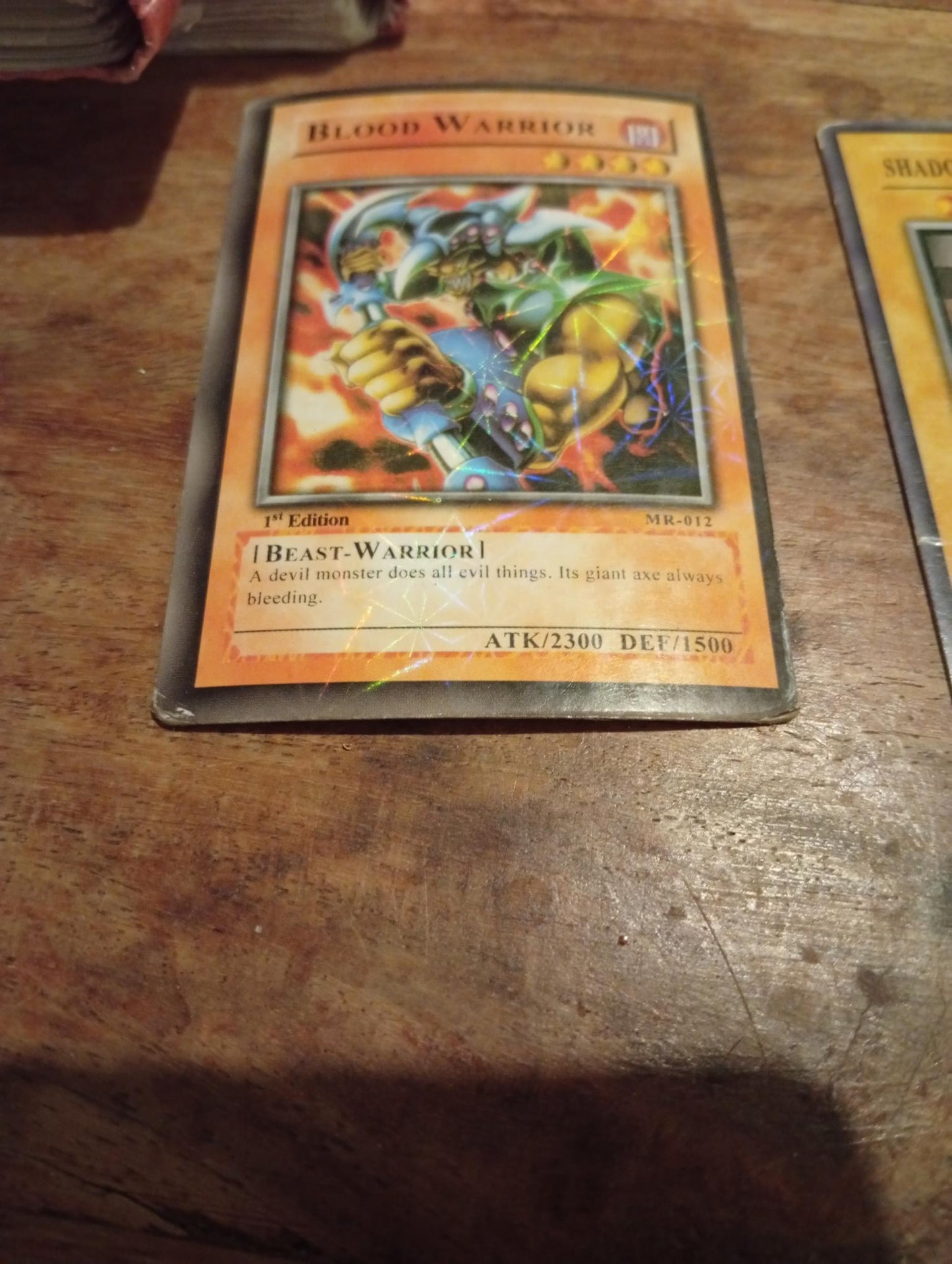 Yu-Gi-Oh! Blood Warrior MR-012