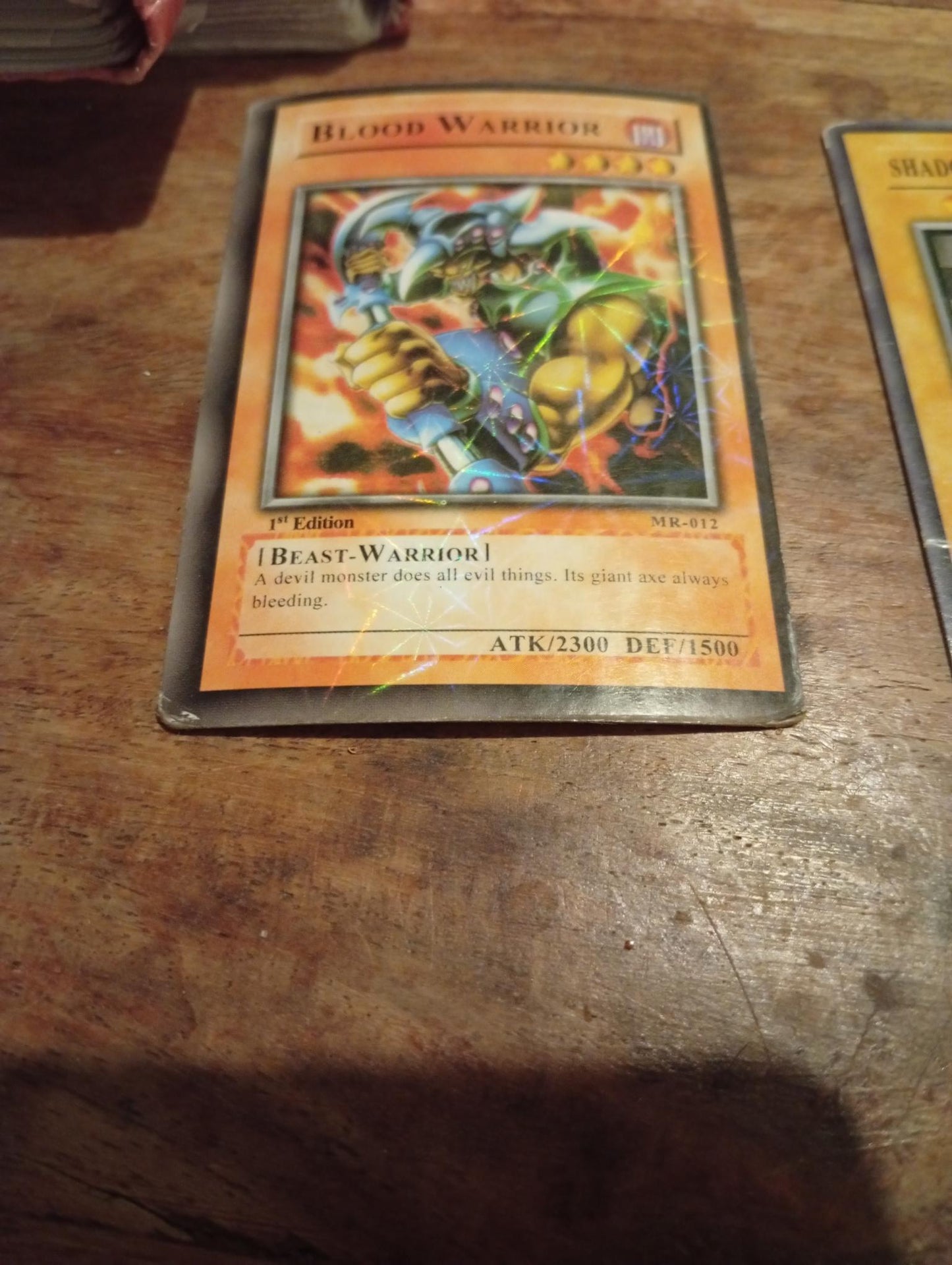 Yu-Gi-Oh! Blood Warrior MR-012