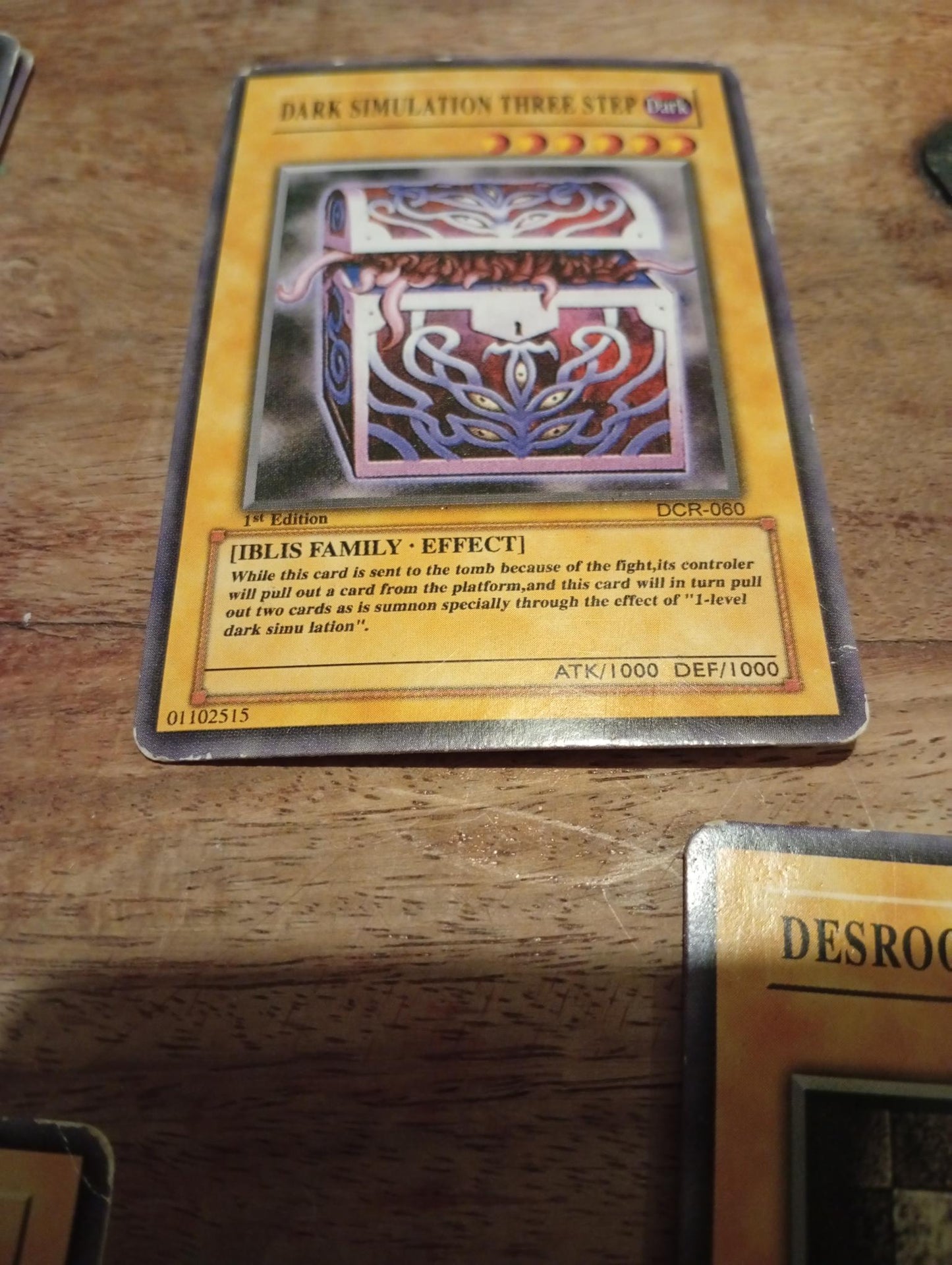 Yu-Gi-Oh! Dark Simulation Three Step DCR-060