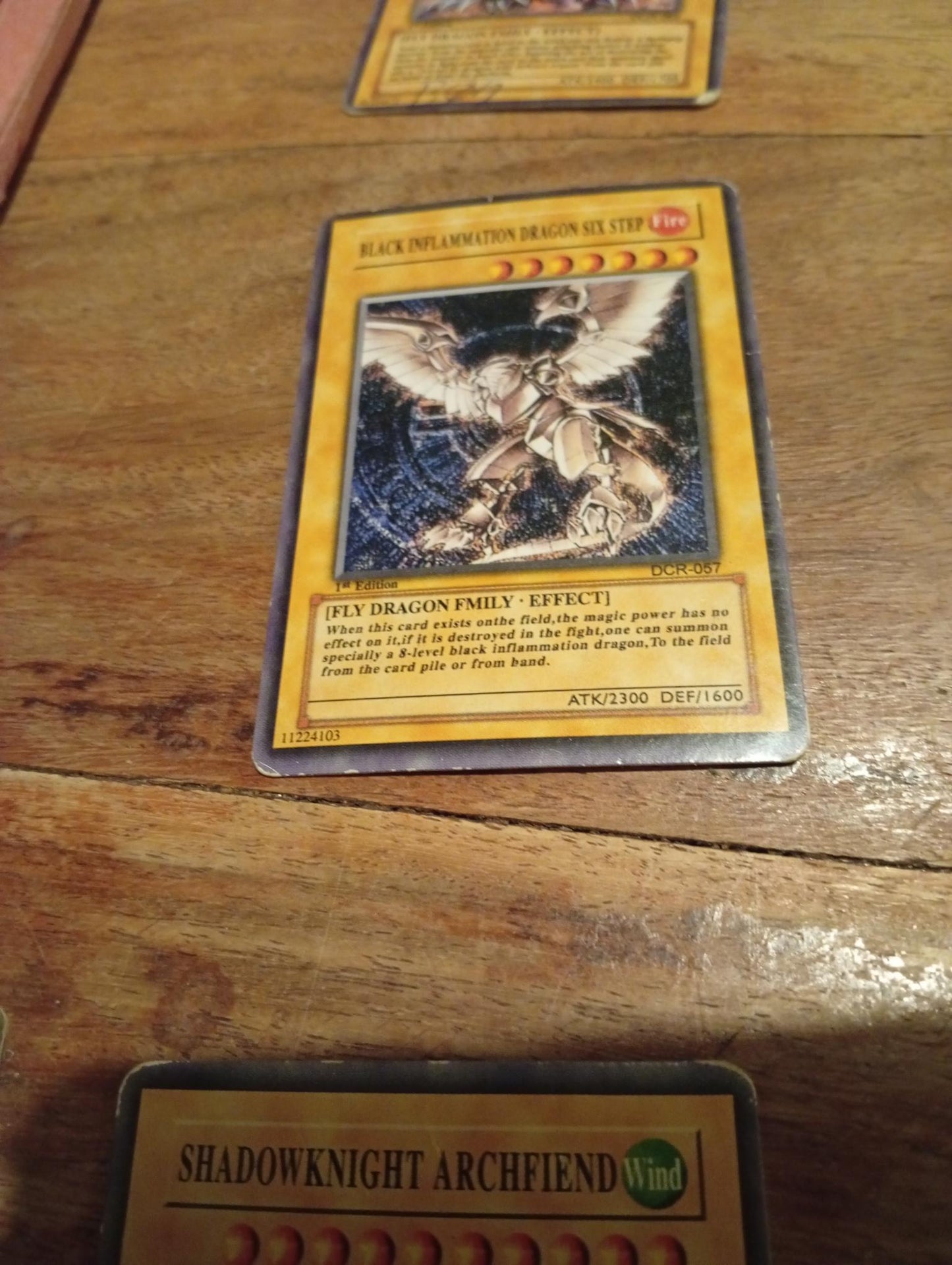 Yu-Gi-Oh! Black Flame Dragon Six Step DCR-057