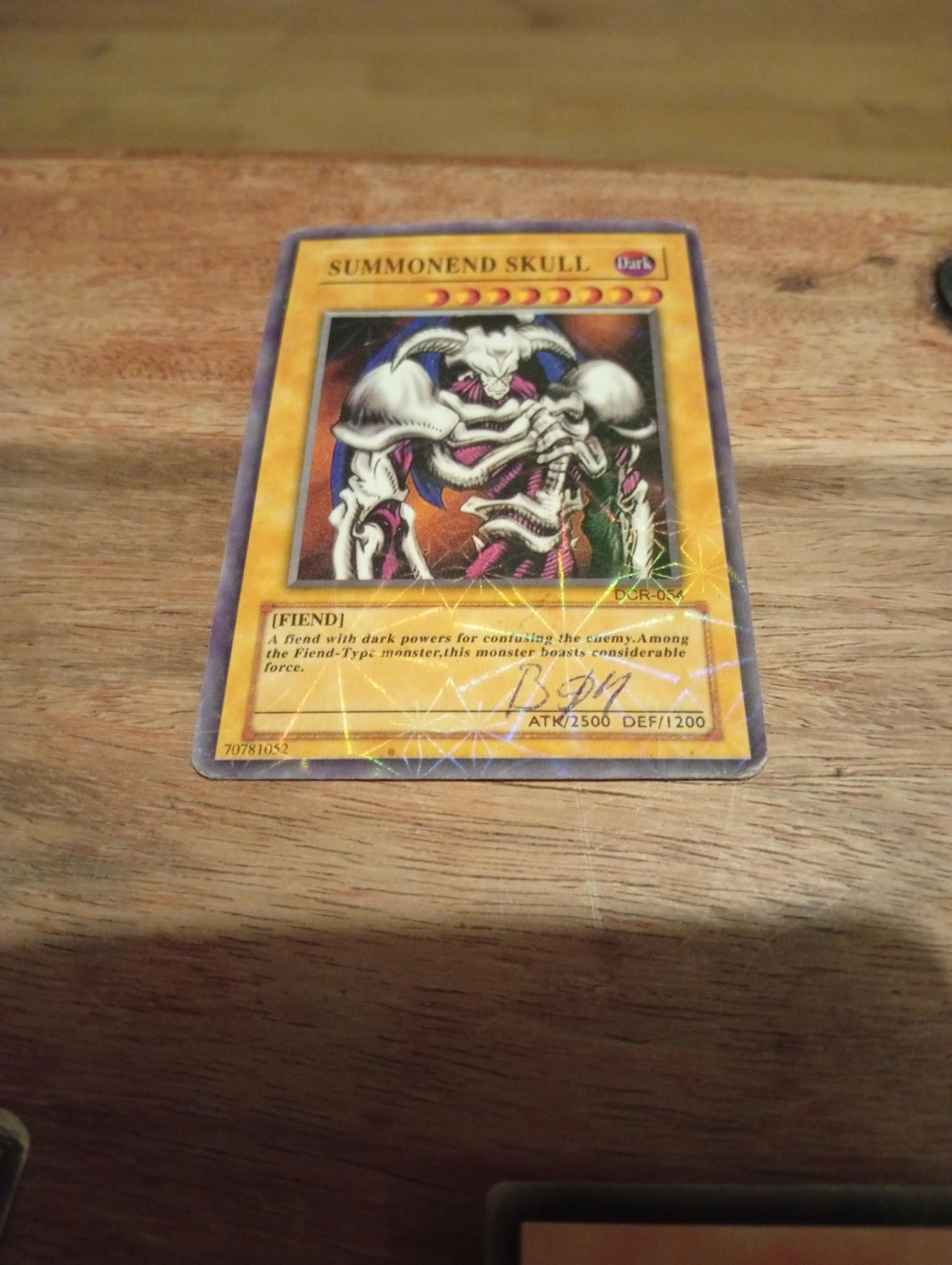 Yu-Gi-Oh! Summoned Skull MR-054