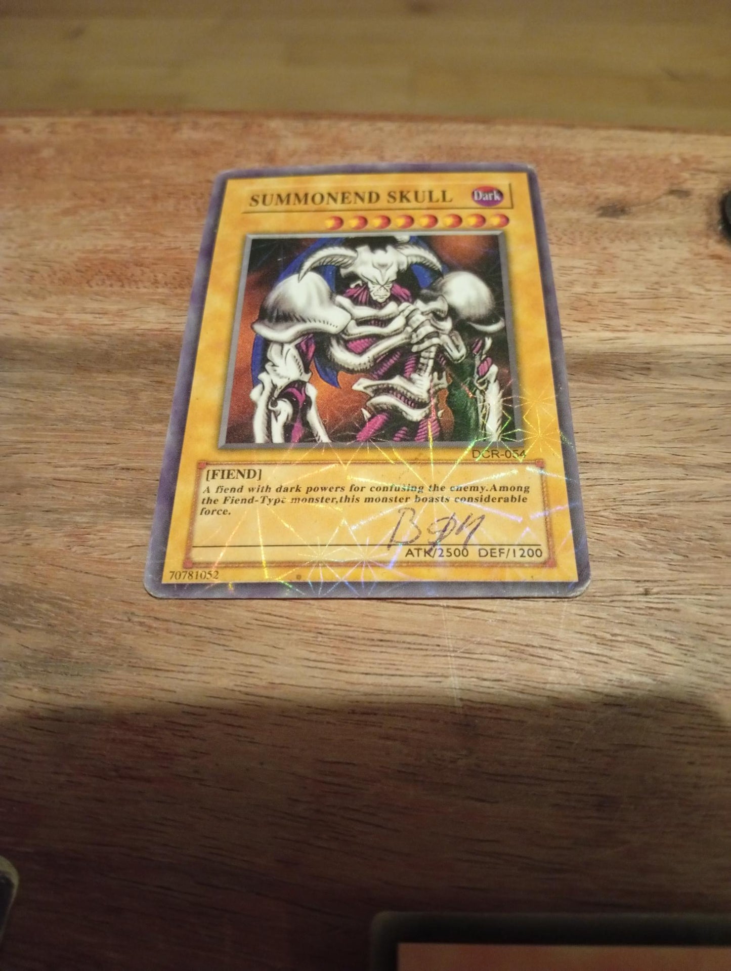 Yu-Gi-Oh! Summoned Skull MR-054