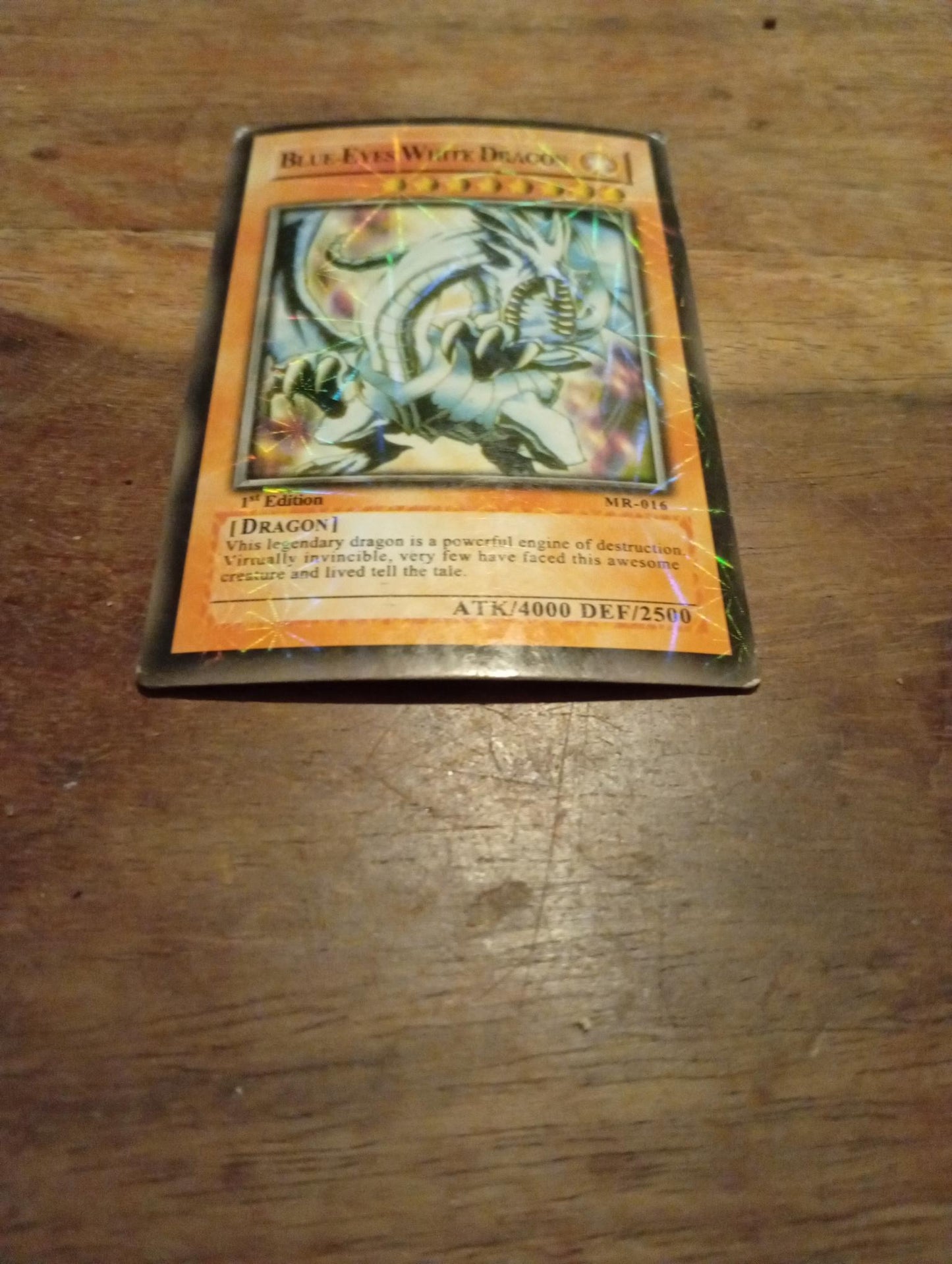 Yu-Gi-Oh! Blue Eyes White Dragon MR-016