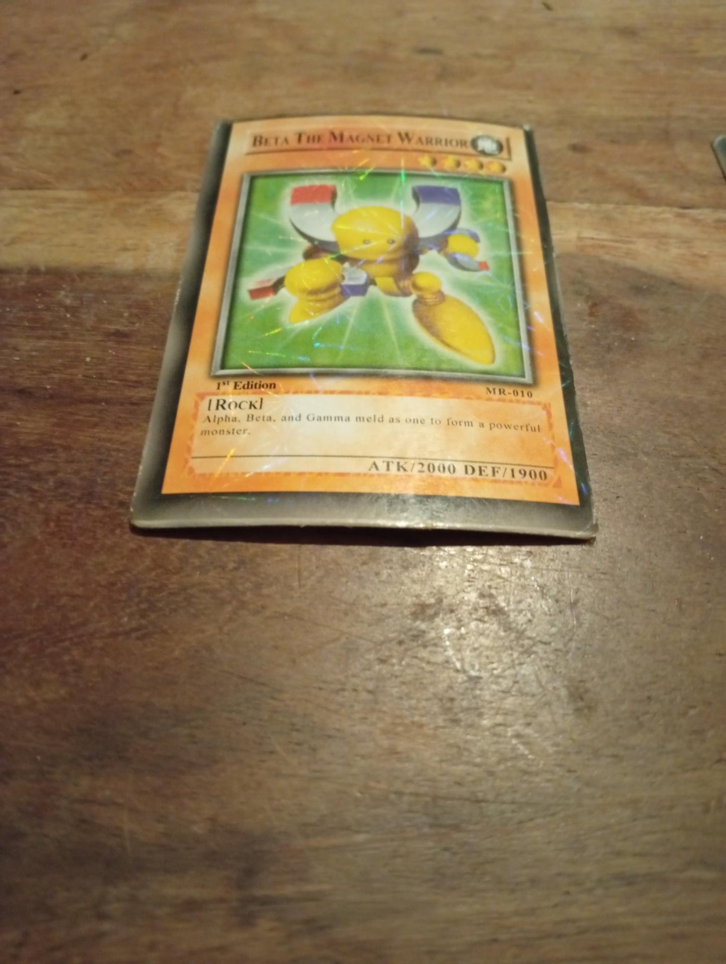 Yu-Gi-Oh! Beta The Magnet Warrior MR-010