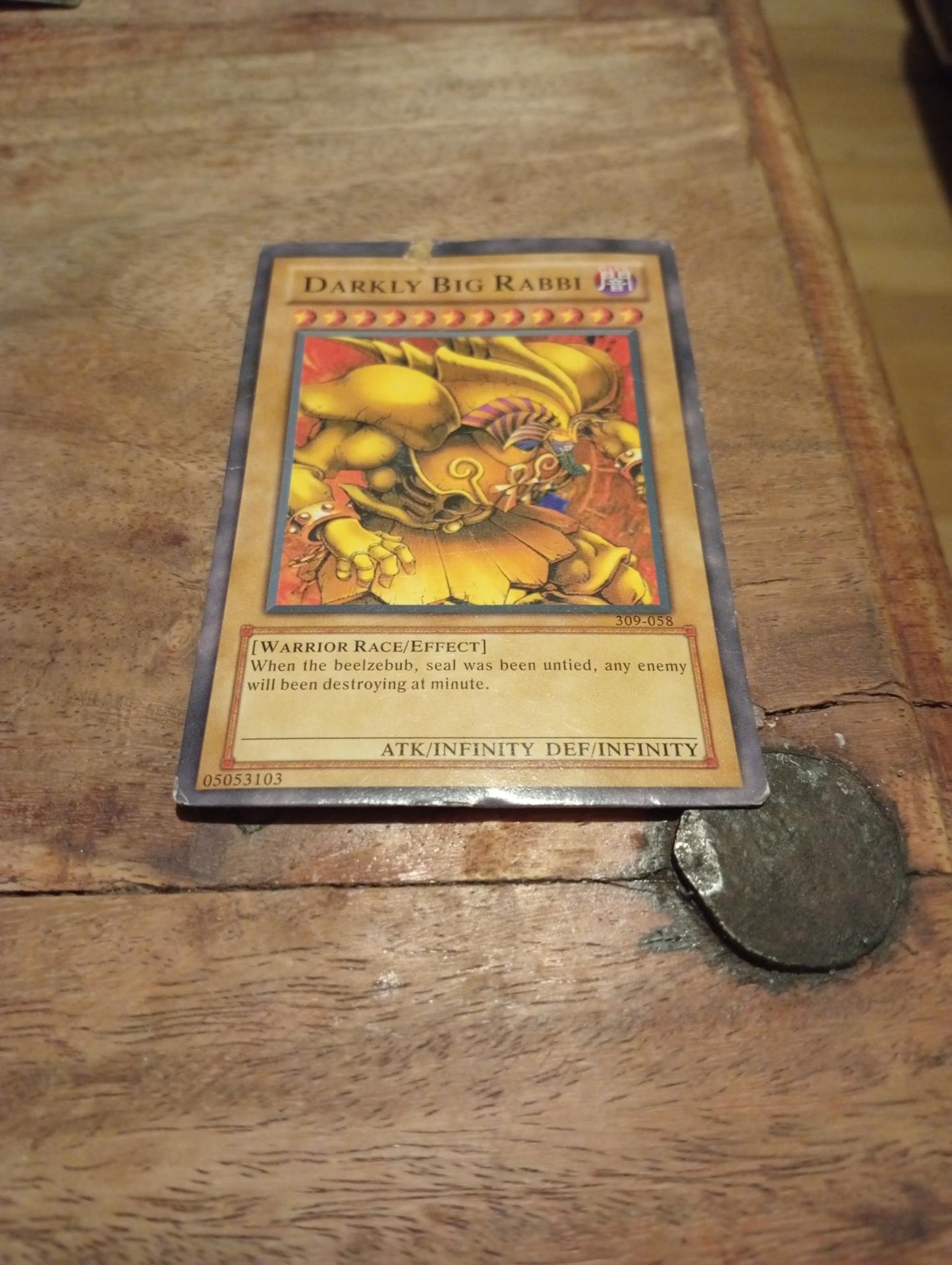 Yu-Gi-Oh! Dark Big Rabbi 309-058