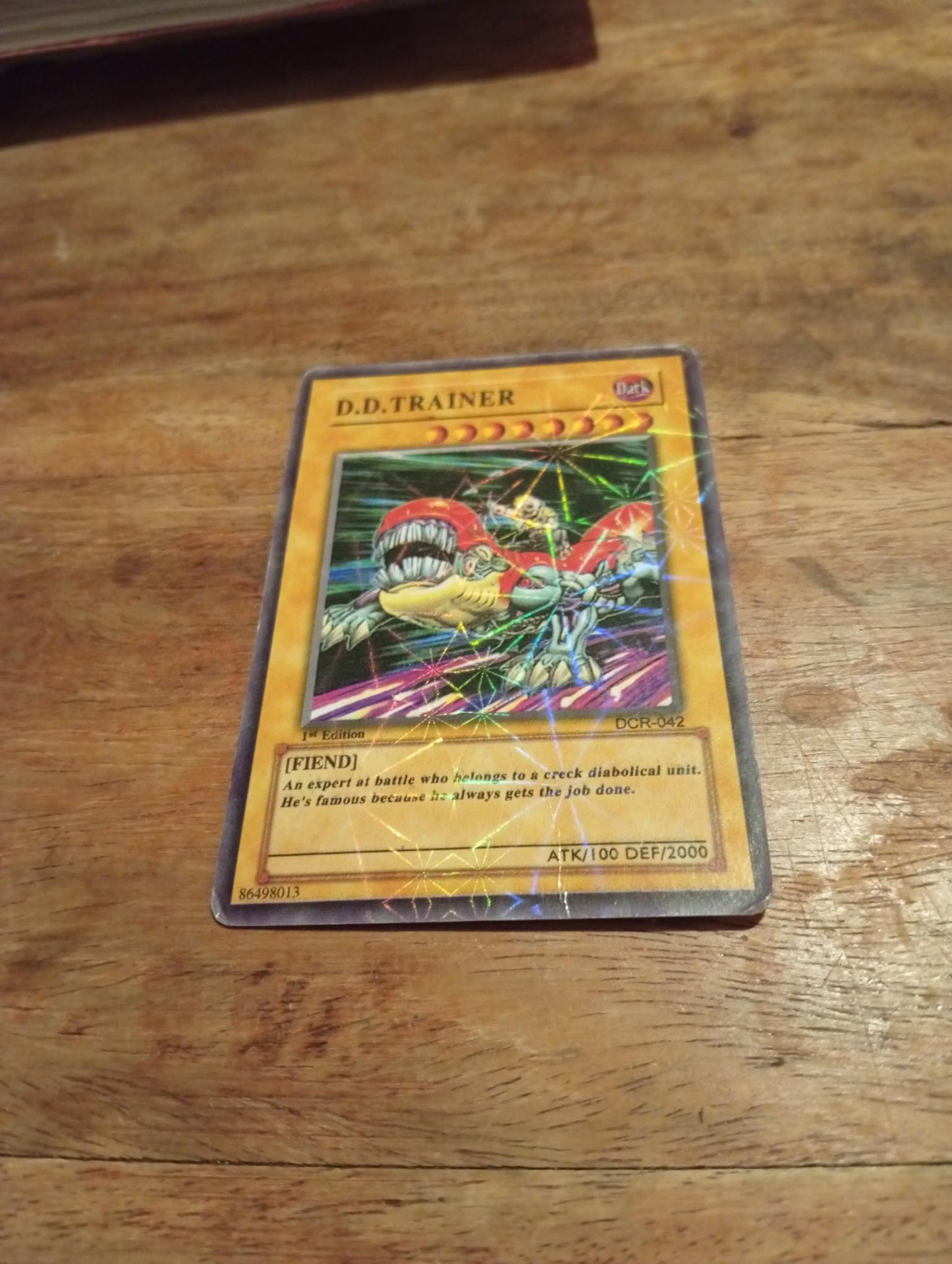 Yu-Gi-Oh! D.D. Trainer Holo DCR-042