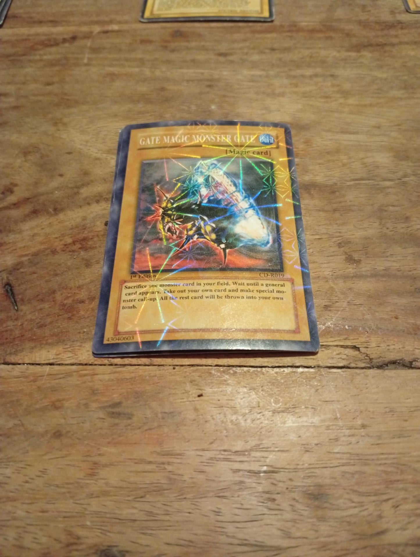 Yu-Gi-Oh! Gate Magic Monster Gate CD-R019