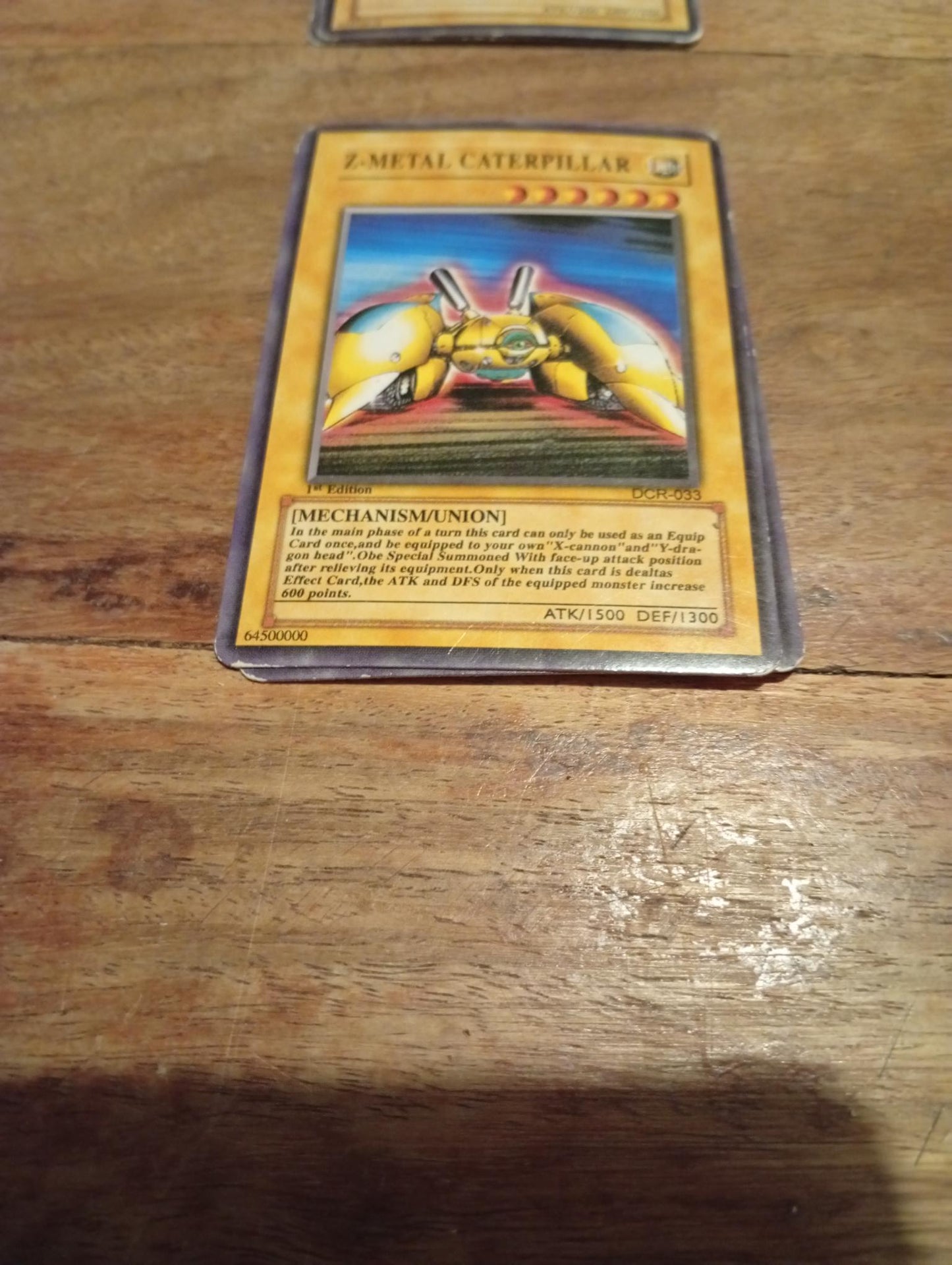 Yu-Gi-Oh! Z-Metal Caterpillar DCR-033