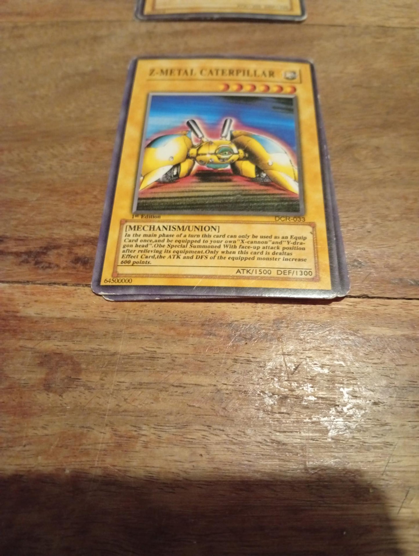 Yu-Gi-Oh! Z-Metal Caterpillar DCR-033