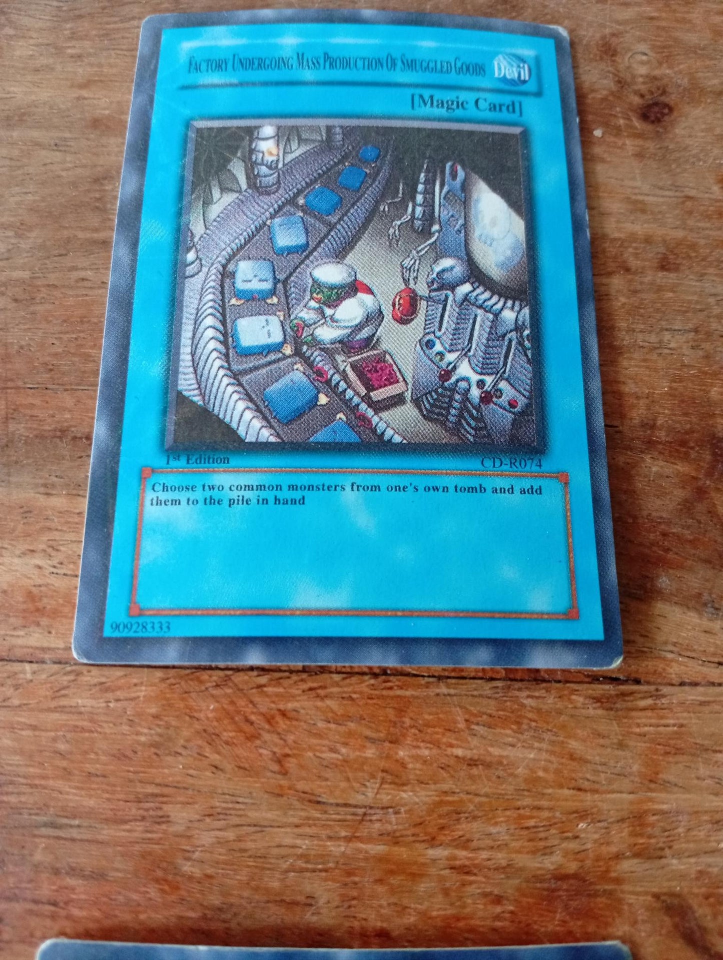 Yu-Gi-Oh! Factory Undergoing Mass Production CD-R074