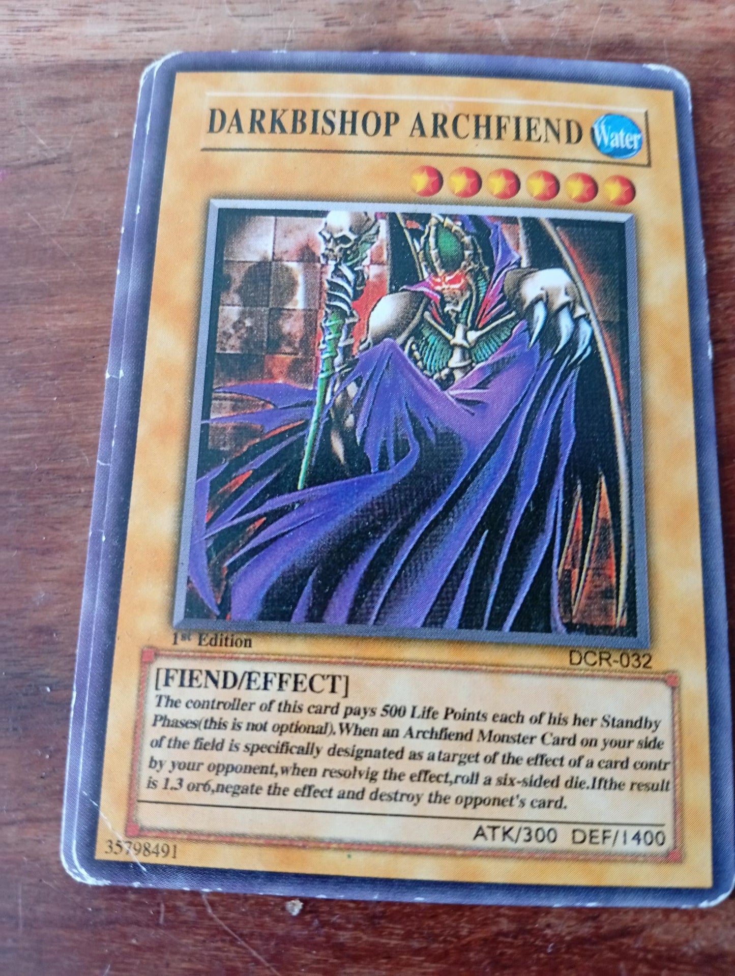 Yu-Gi-Oh! Darkbishop Archfien Five Step DCR-032