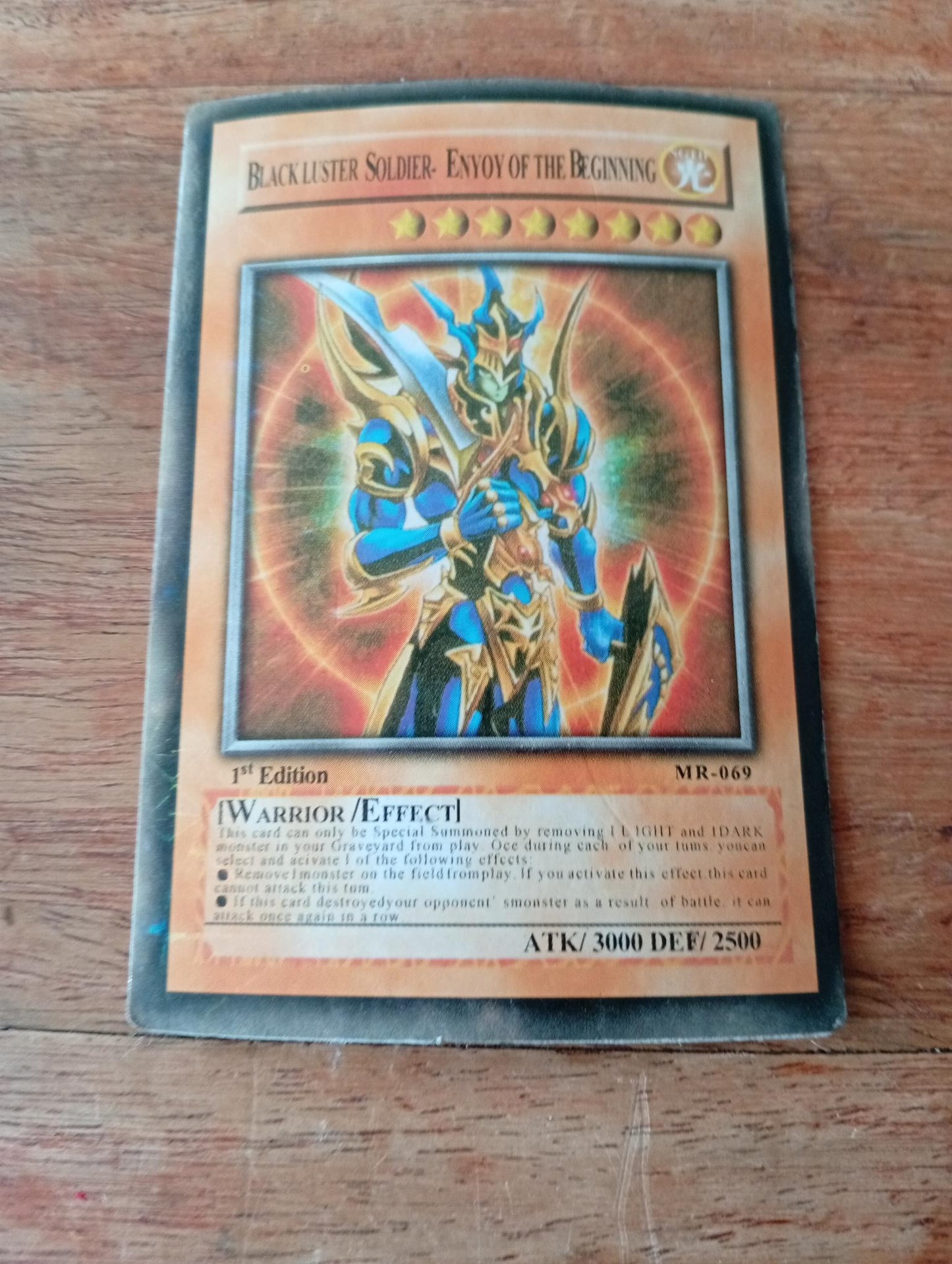 Yu-Gi-Oh! Black Luster Soldier Envoy of The Beginning MR-069