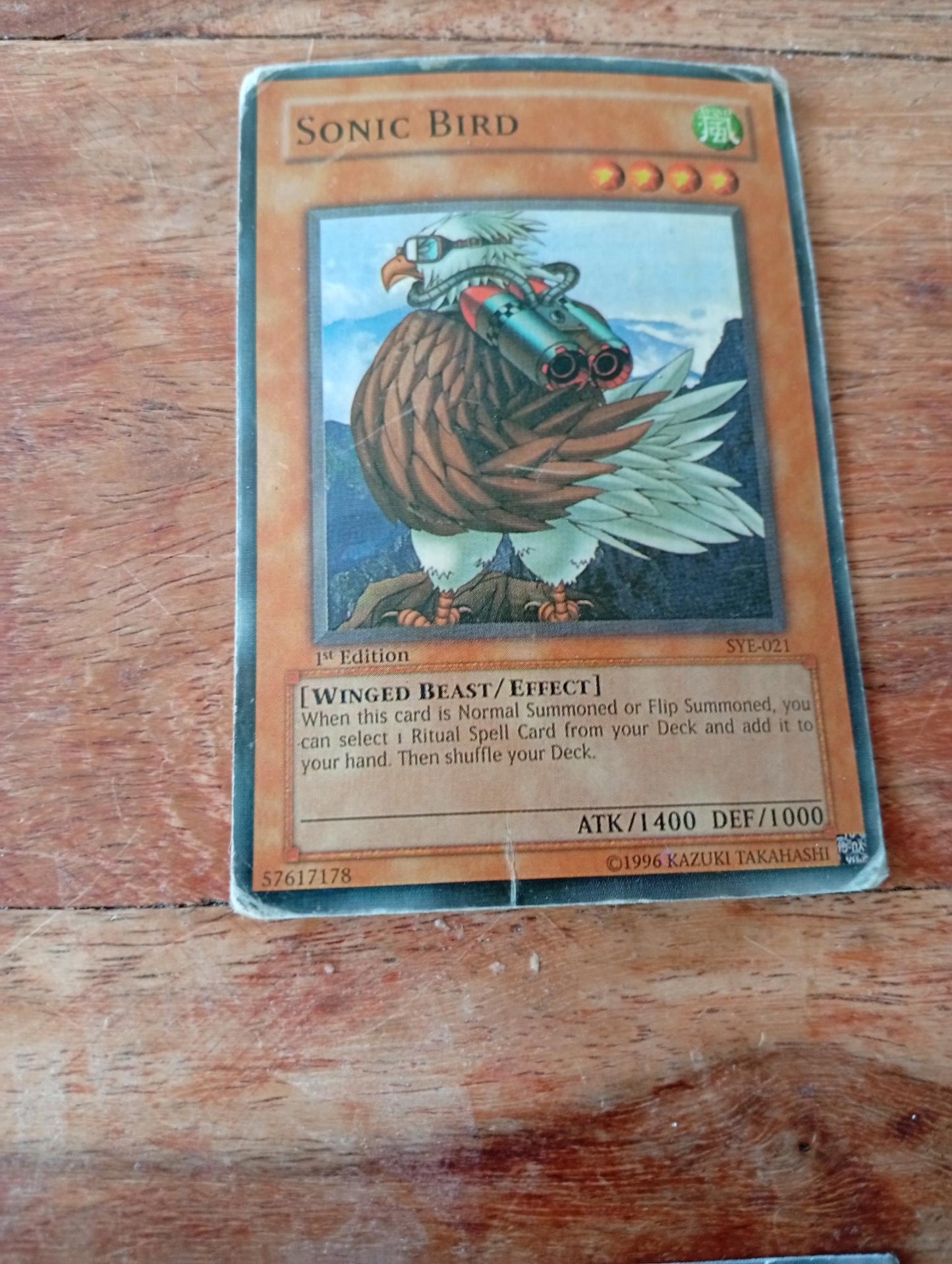 Yu-Gi-Oh! Sonic Bird SYE-021