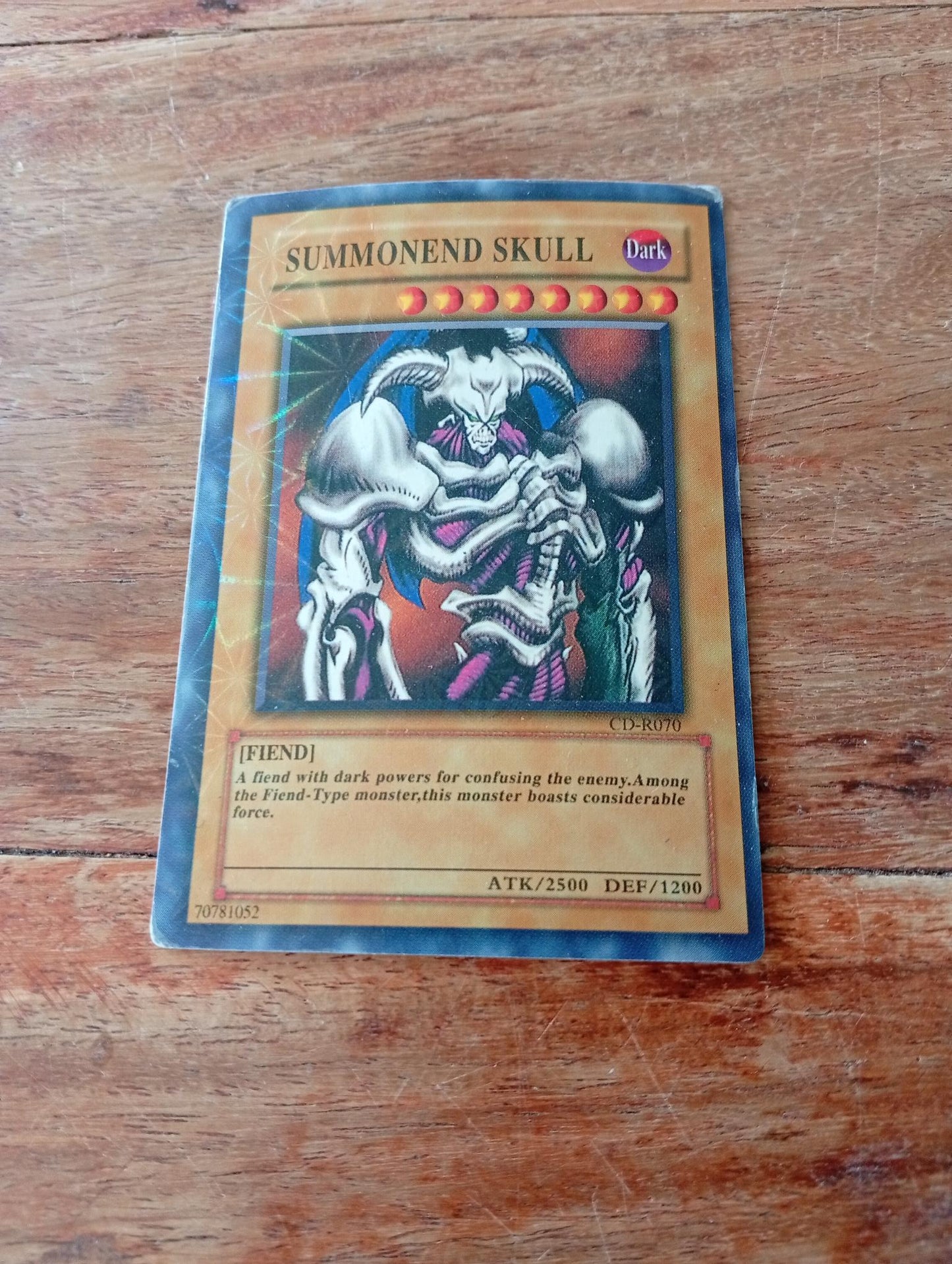 Yu-Gi-Oh! Summoned Skull CD-R070