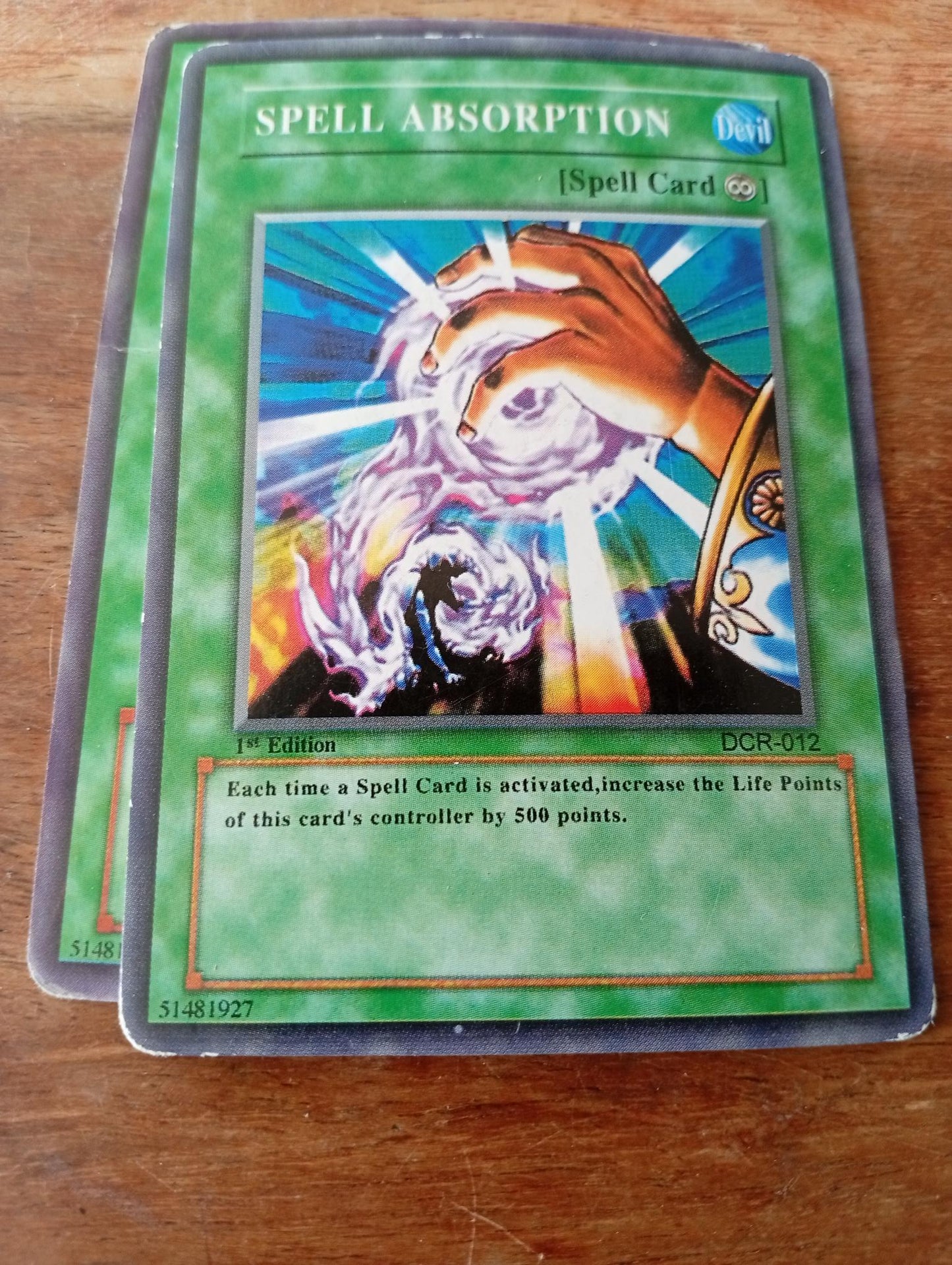 Yu-Gi-Oh! Spell Absorption DCR-012