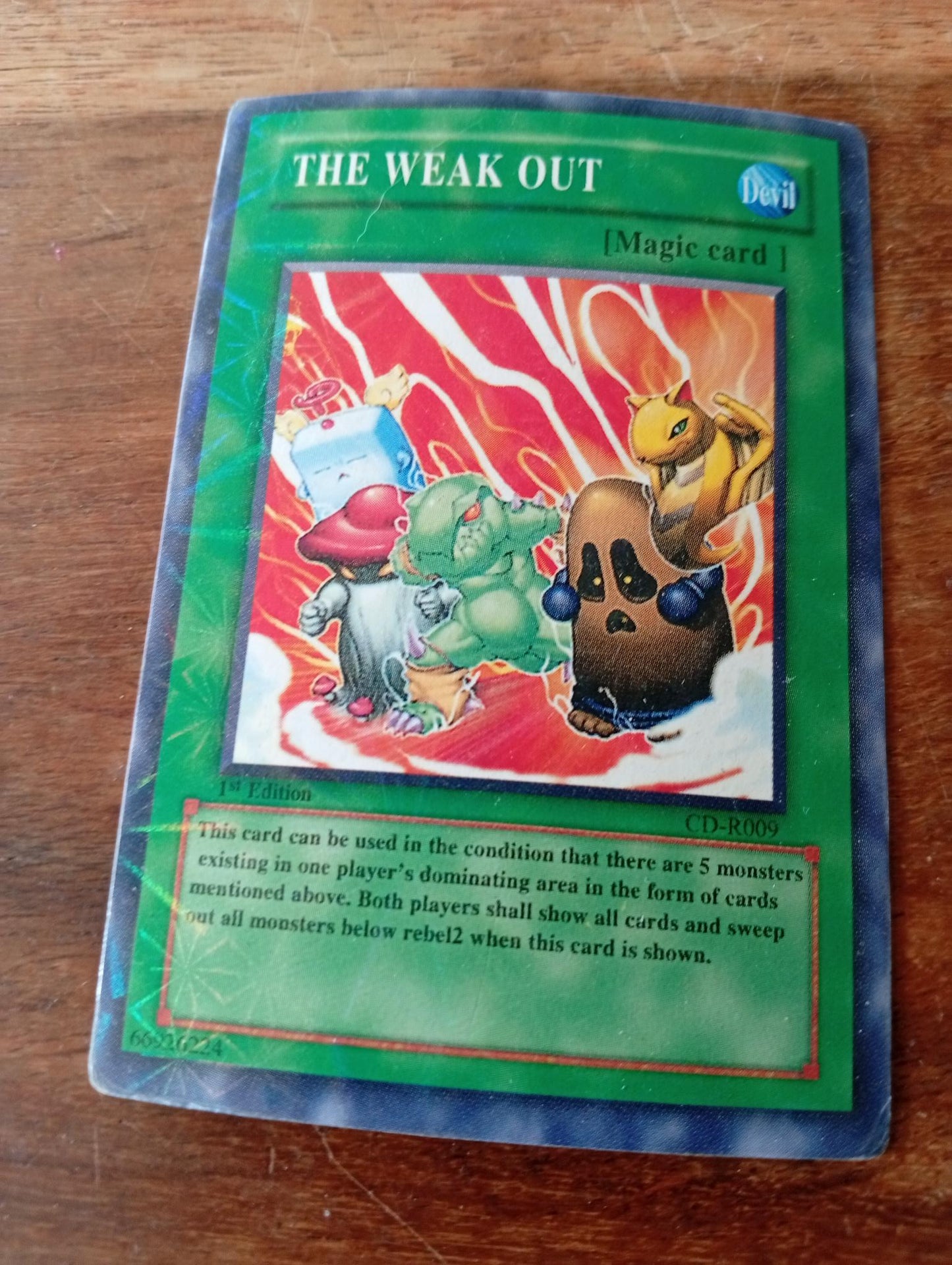 Yu-Gi-Oh! The Weak Out CD-R009