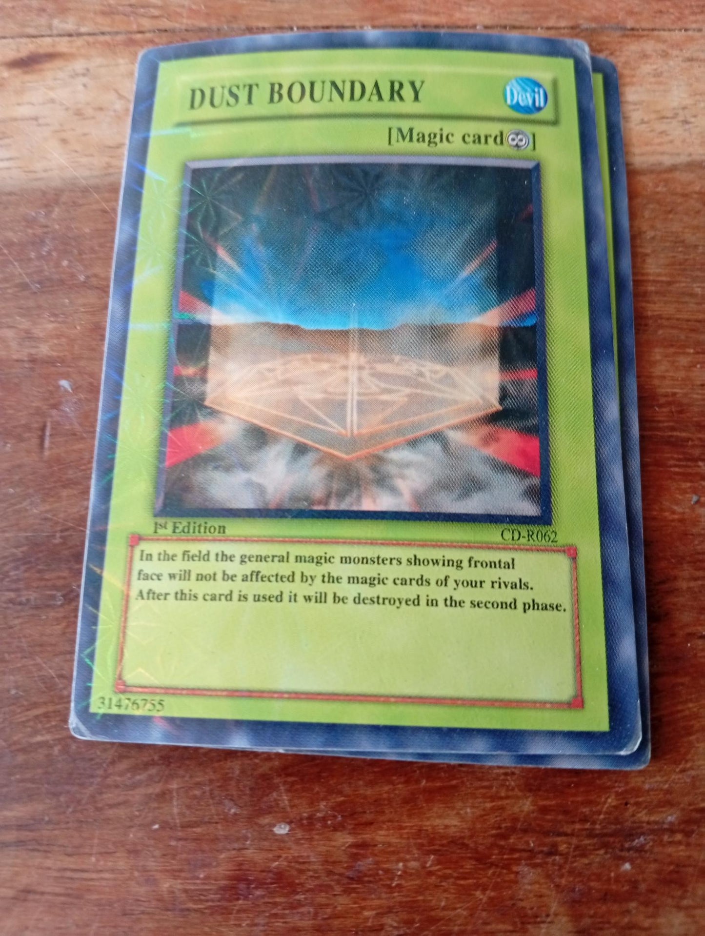 Yu-Gi-Oh! Dust Barrier CD-R062