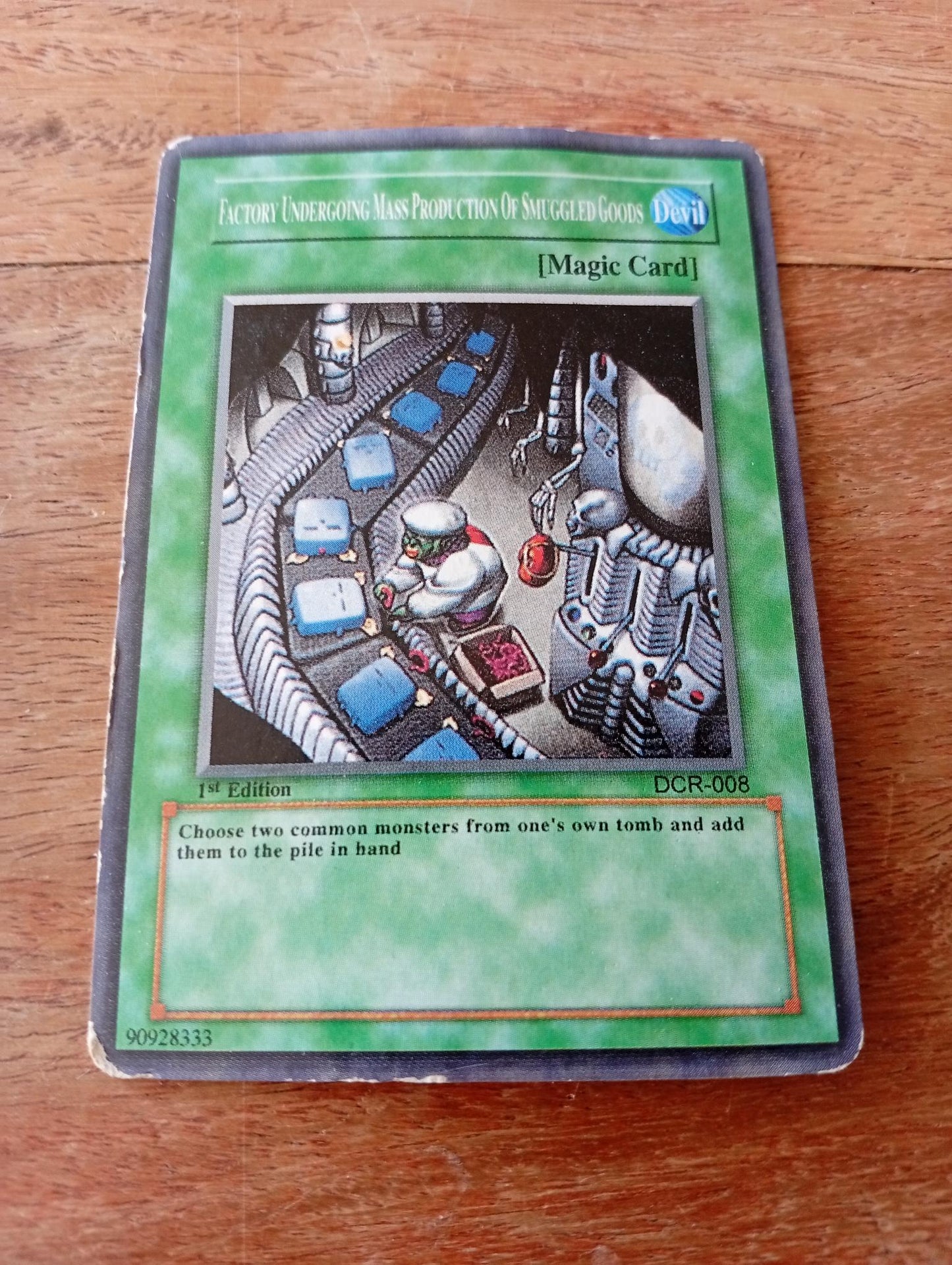 Yu-Gi-Oh! Factory Underground Mass Production Of Smuggled goods DCR-008