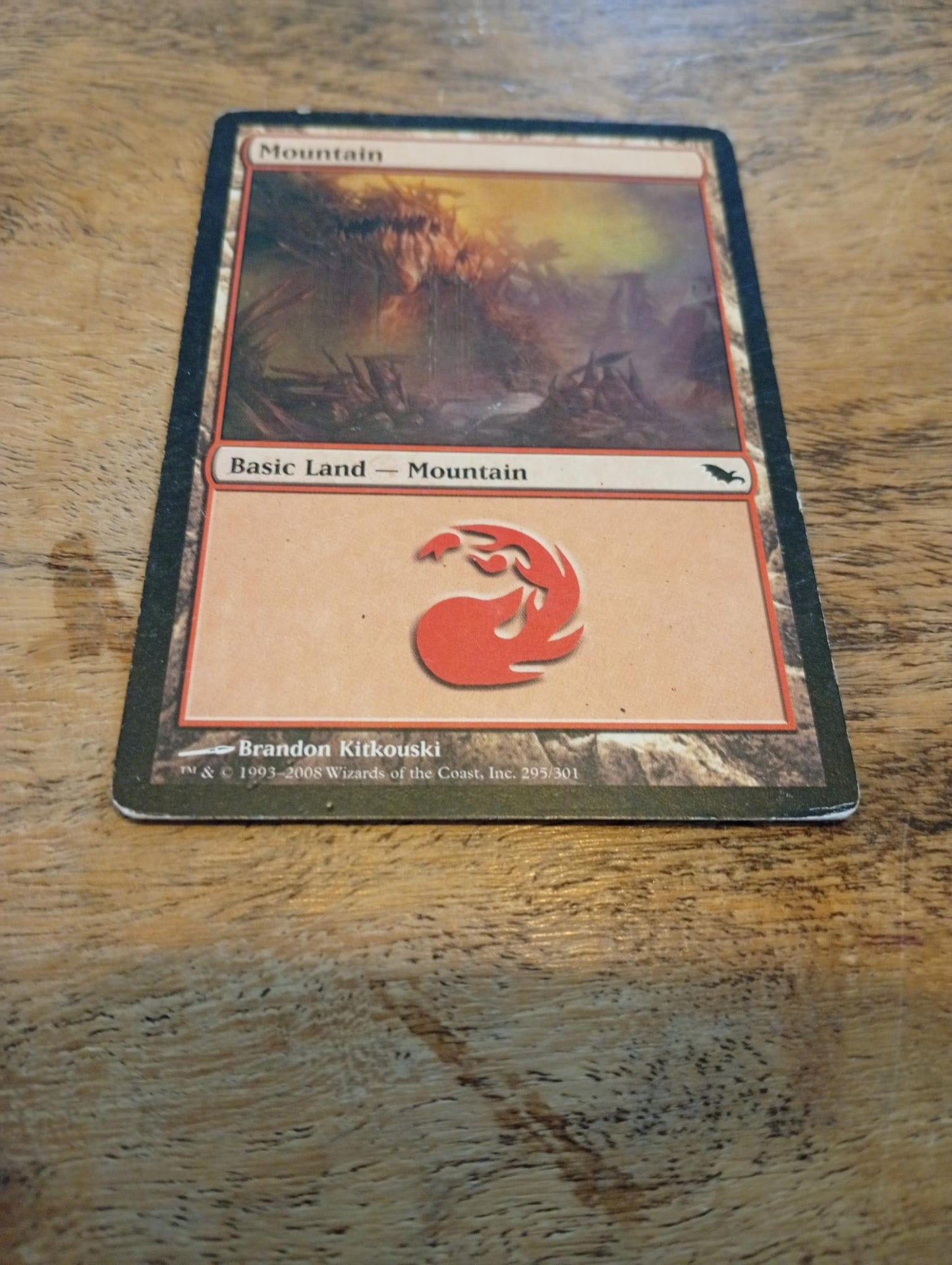 Magic The Gathering Mountain Shadowmoor 295