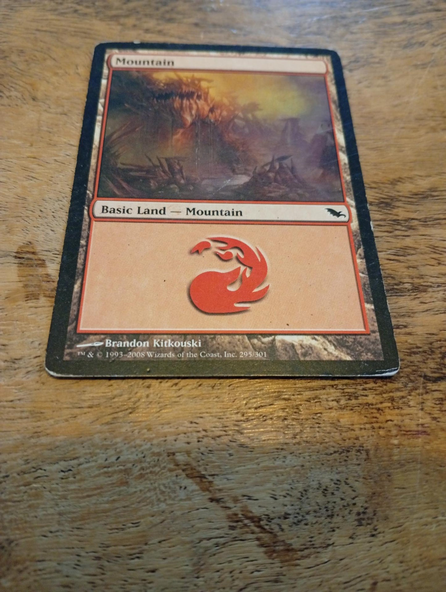 Magic The Gathering Mountain Shadowmoor 295