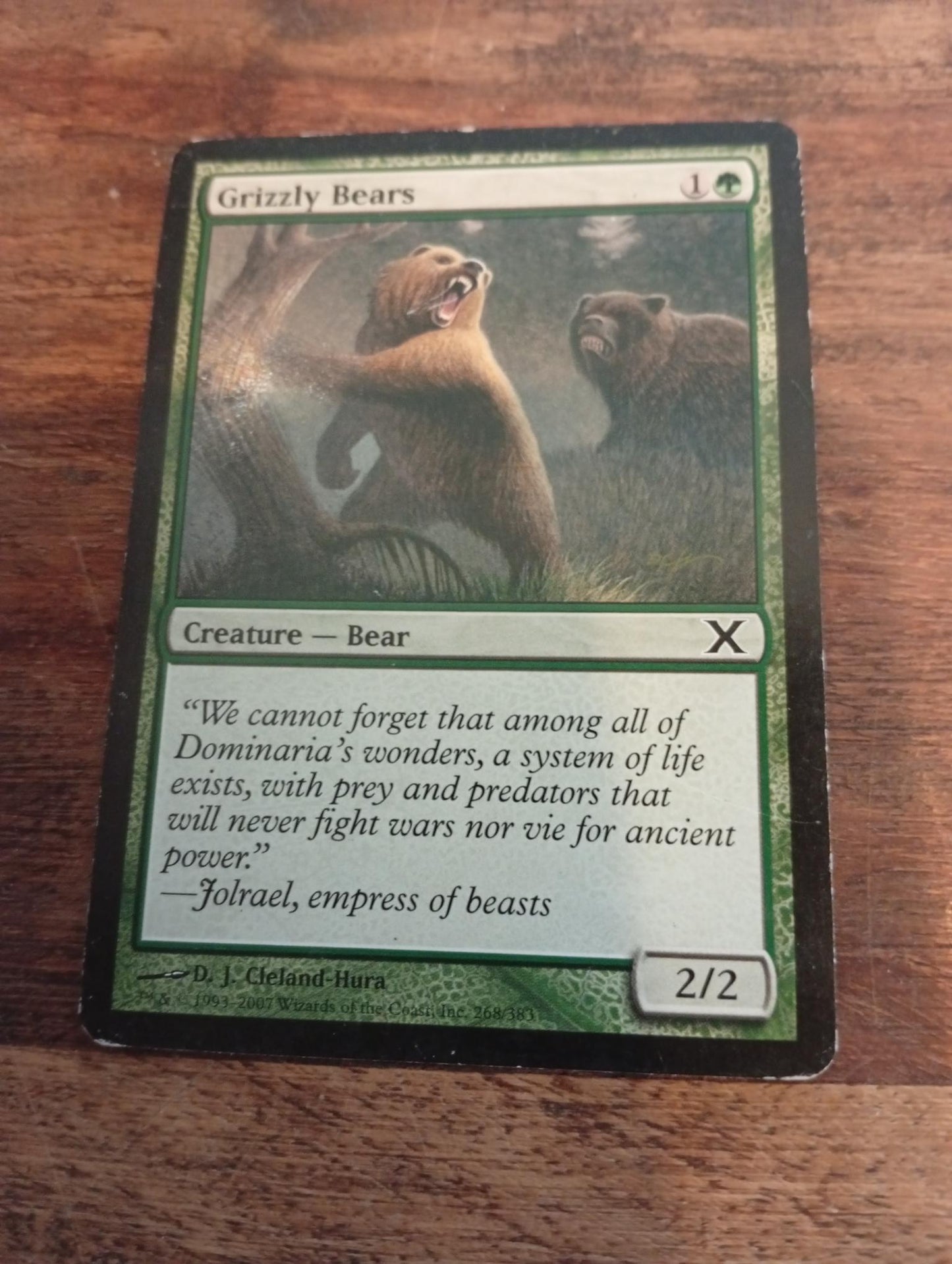 Magic The Gathering Grizzly Bears #268