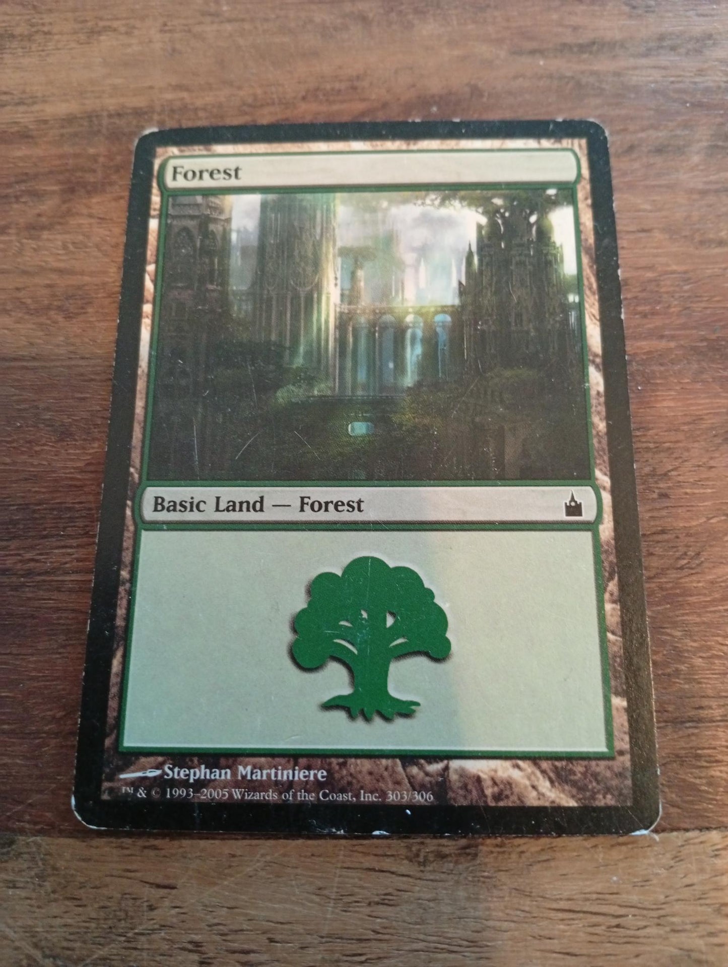 Magic The Gathering Forest #303