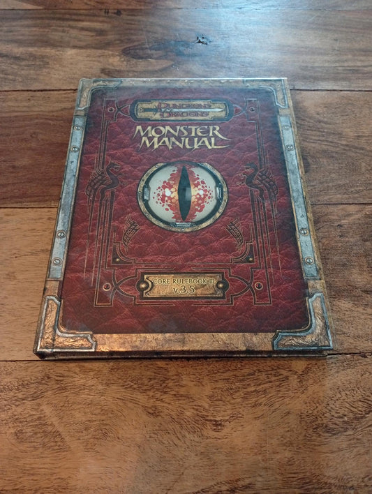 Monster Manual 3.5 Premium Edition Hardcover Wizards of the Coast 2012