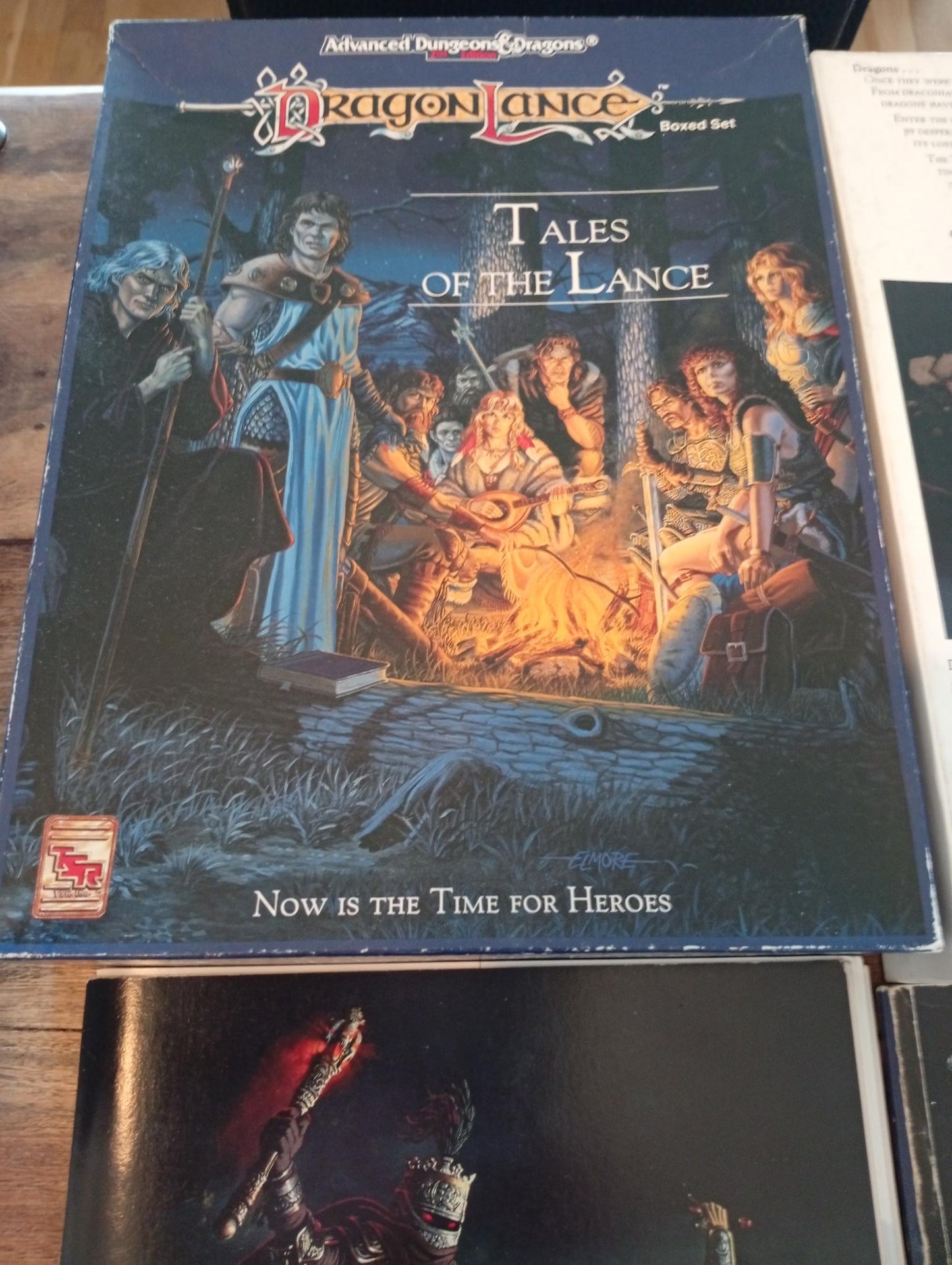 Dragonlance Tales of the Lance Box Set Complete And Unpunched TSR 1074 AD&D 2nd Ed 1992