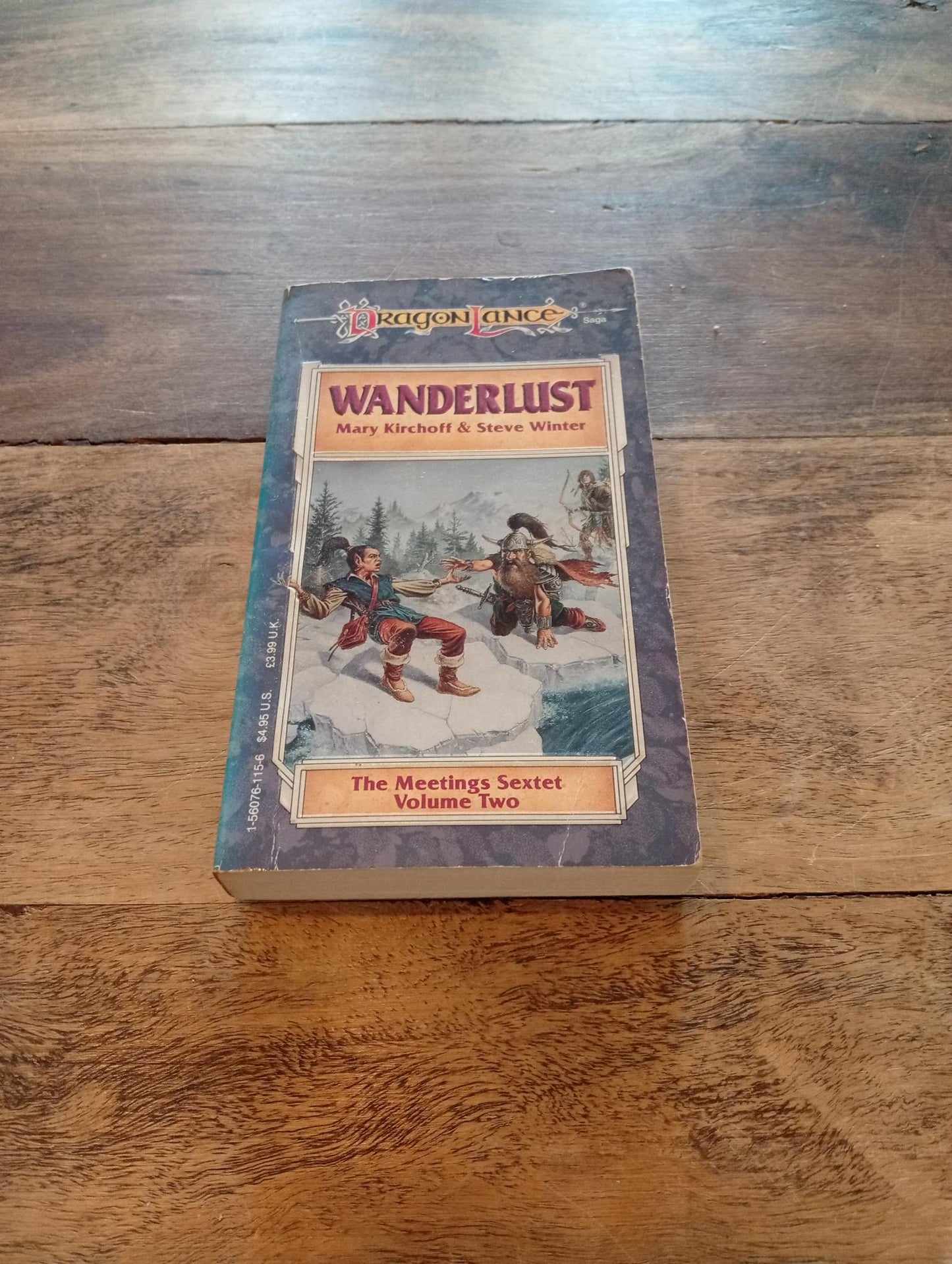 DragonLance Wanderlust The Meetings Sextet #2 TSR 1991