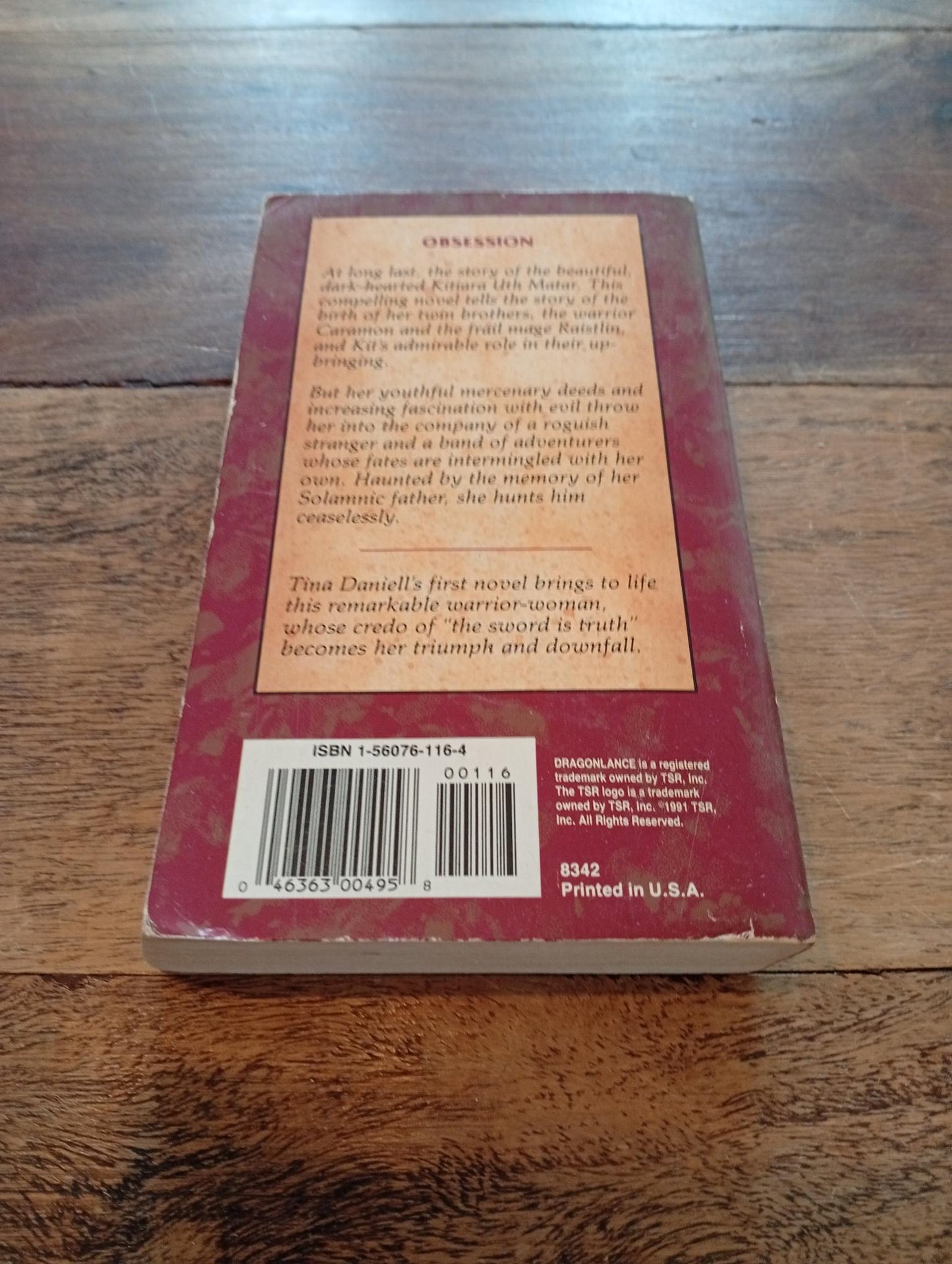 DragonLance Dark Heart The Meetings Sextet #3 TSR 1991