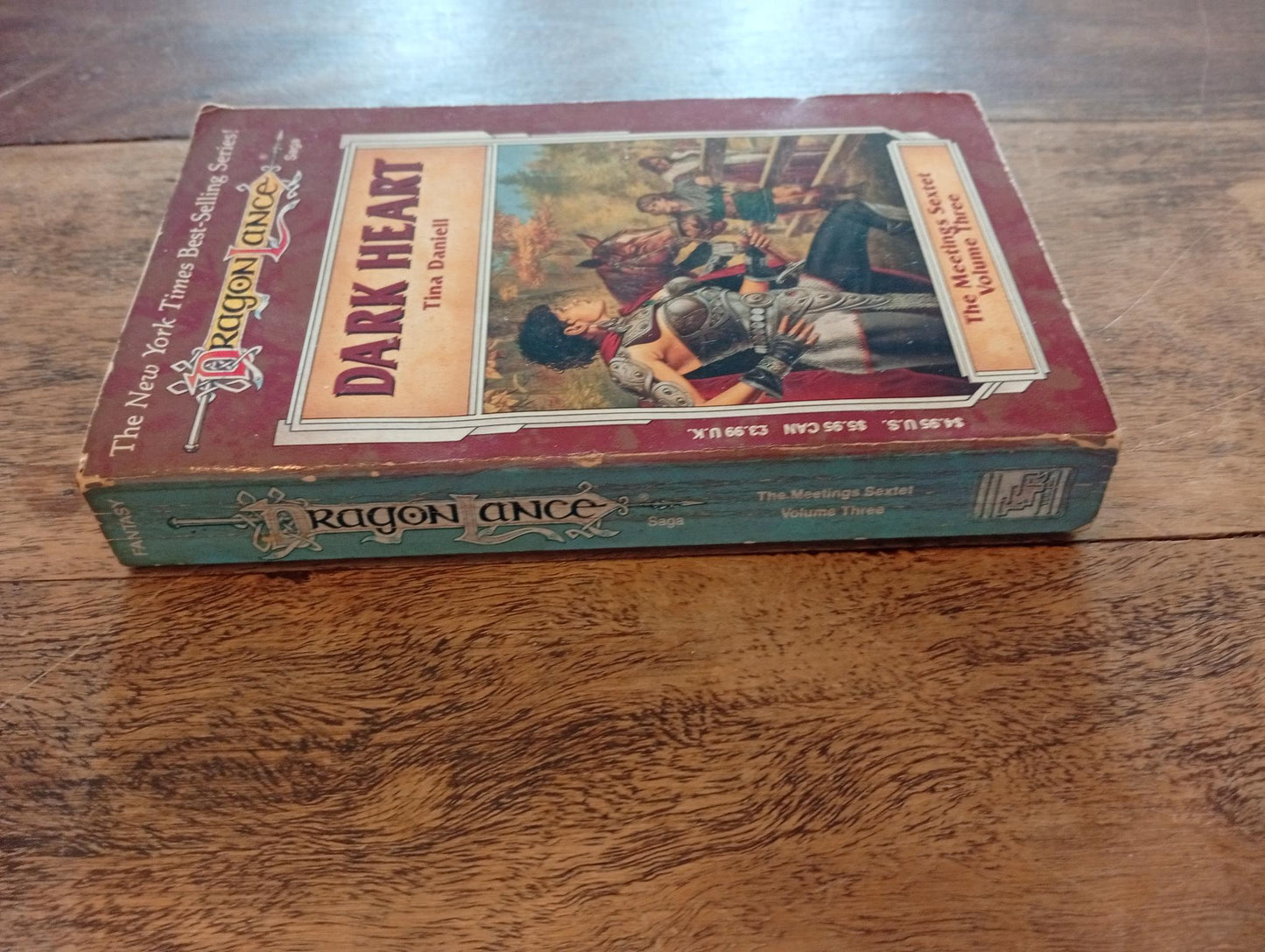 DragonLance Dark Heart The Meetings Sextet #3 TSR 1991