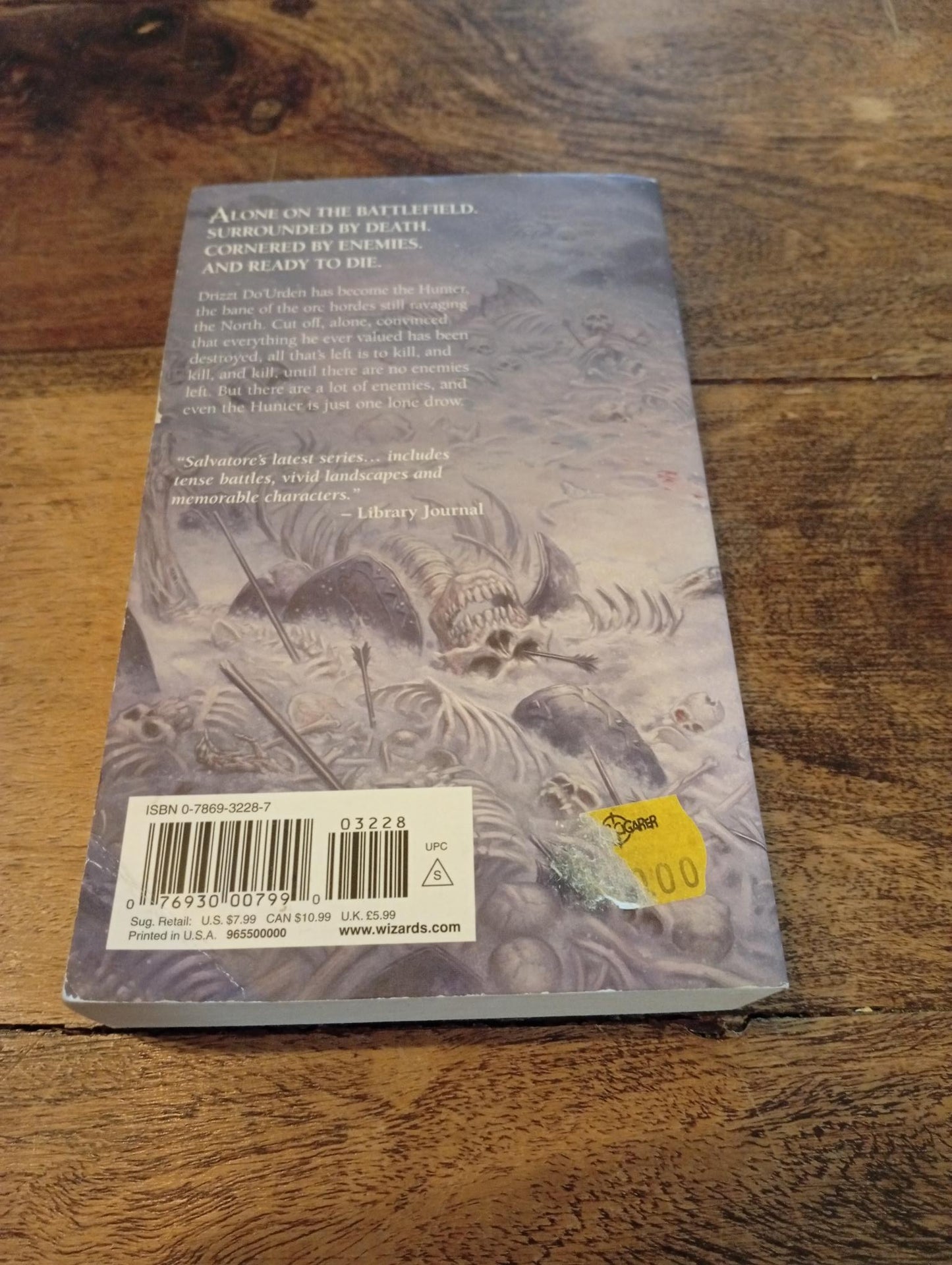 Forgotten Realms The Lone Drow The Hunter's Blades Trilogy #2 Wizards of the Coast 2004