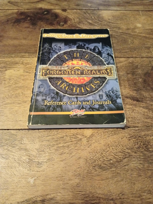 Forgotten Realms the Archives Reference Cards and Journals
