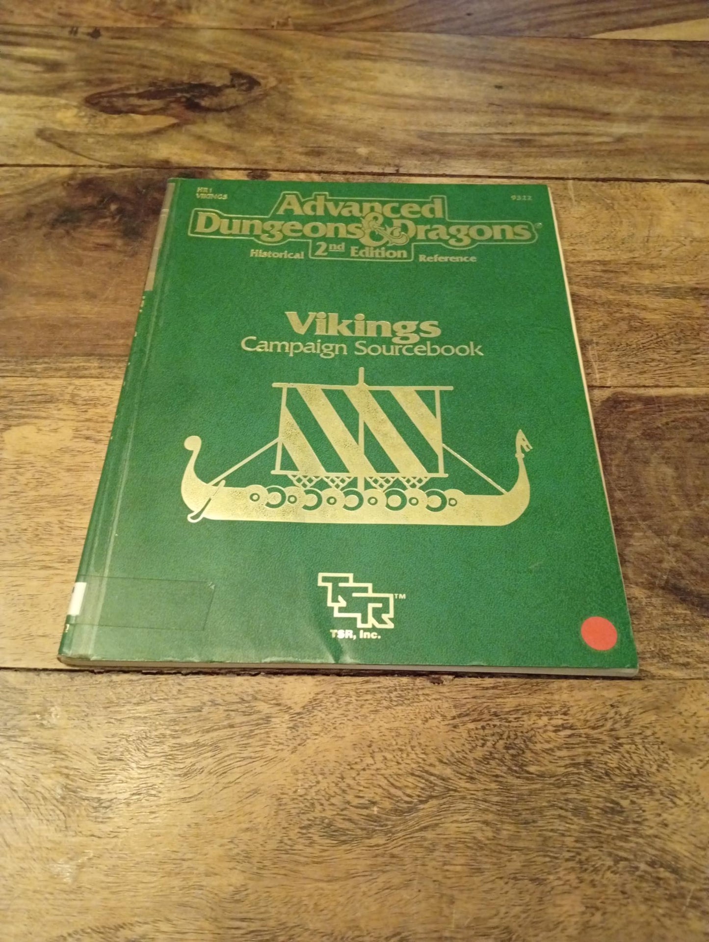 AD&D Vikings Campaign Sourcebook No Map TSR 9322 AD&D 2nd Ed 1991