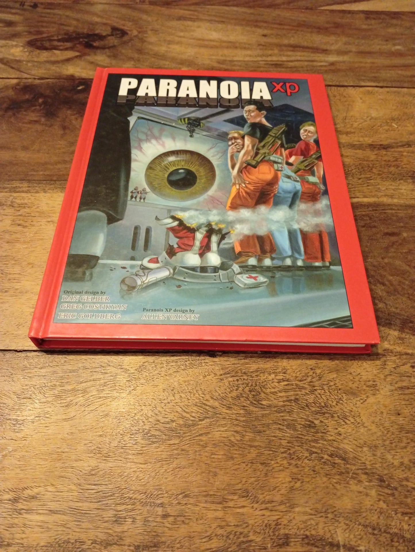 Paranoia XP 1st Printing Hardcover Mongoose Publishing 2004