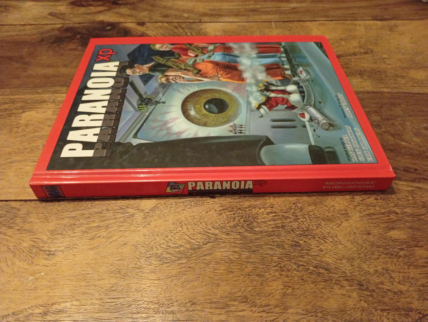 Paranoia XP 1st Printing Hardcover Mongoose Publishing 2004