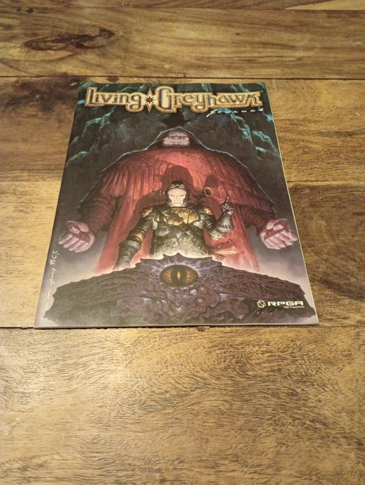 Living Greyhawk Journal #1 With Map Wizards of the Coast 2000