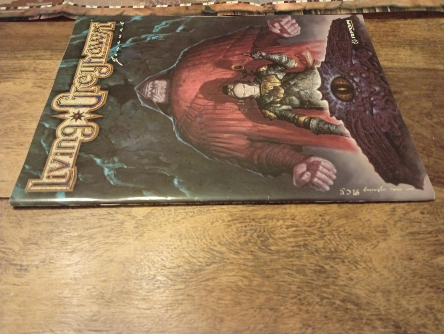 Living Greyhawk Journal #1 With Map Wizards of the Coast 2000
