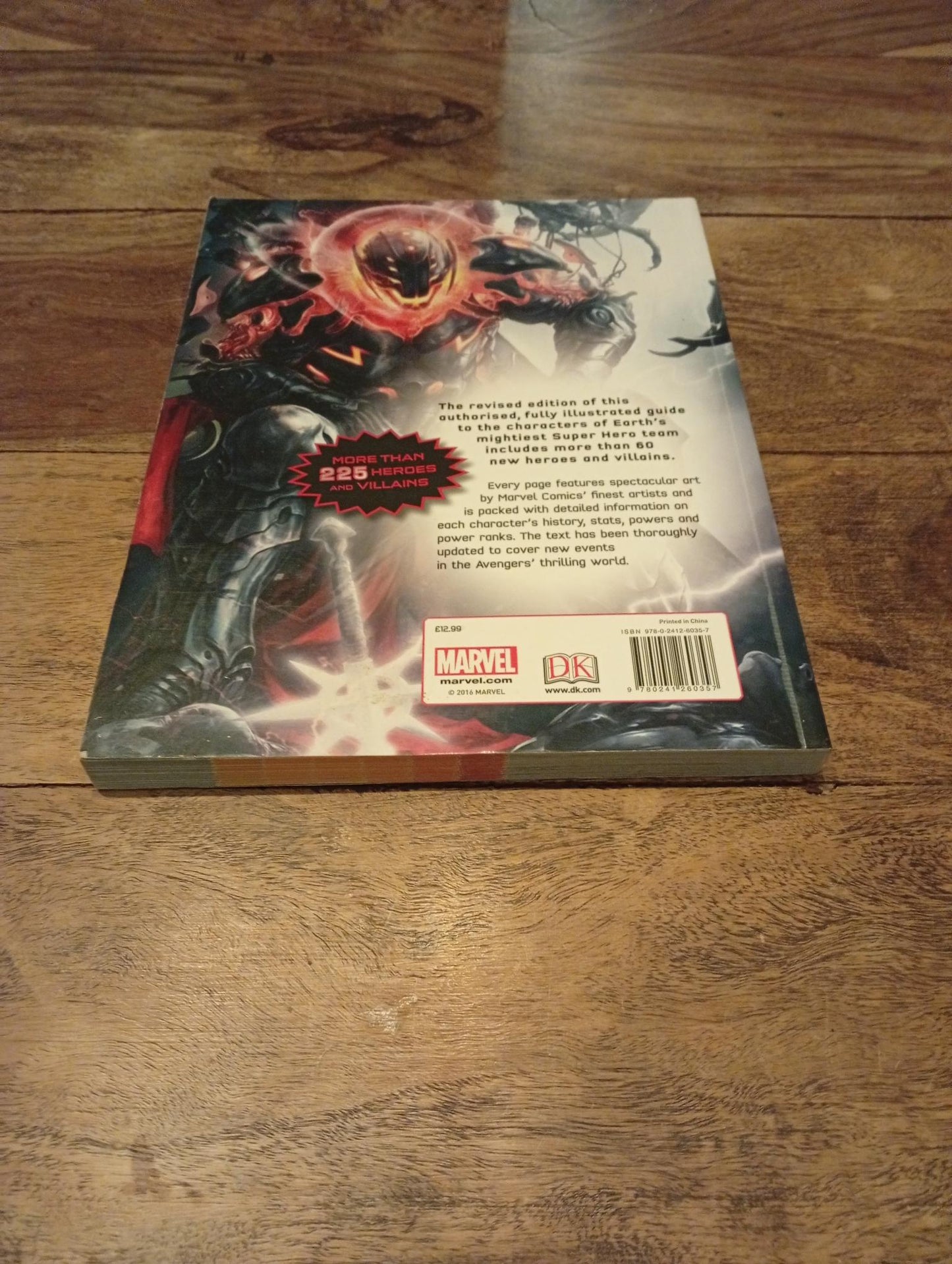 Marvel The Avengers Ultimate Character Guide DK Publishing 2015