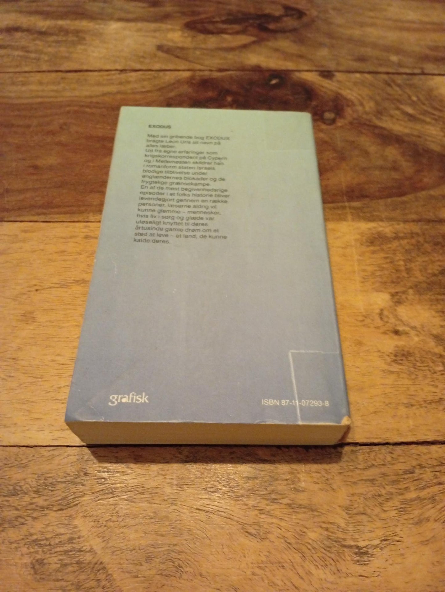 Exodus Leon Uris Grafisk Forlag 1962
